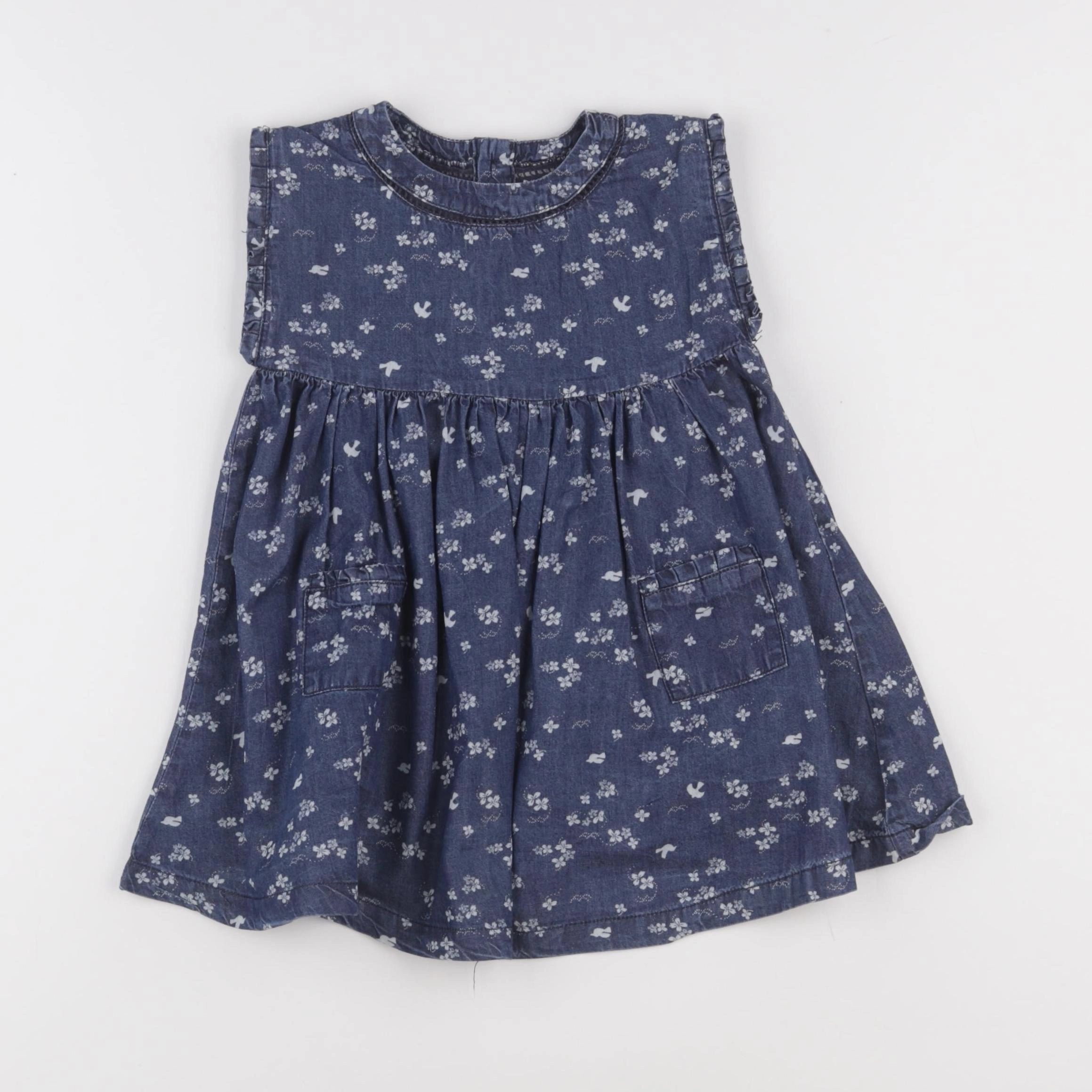 Boutchou - robe bleu - 18 mois