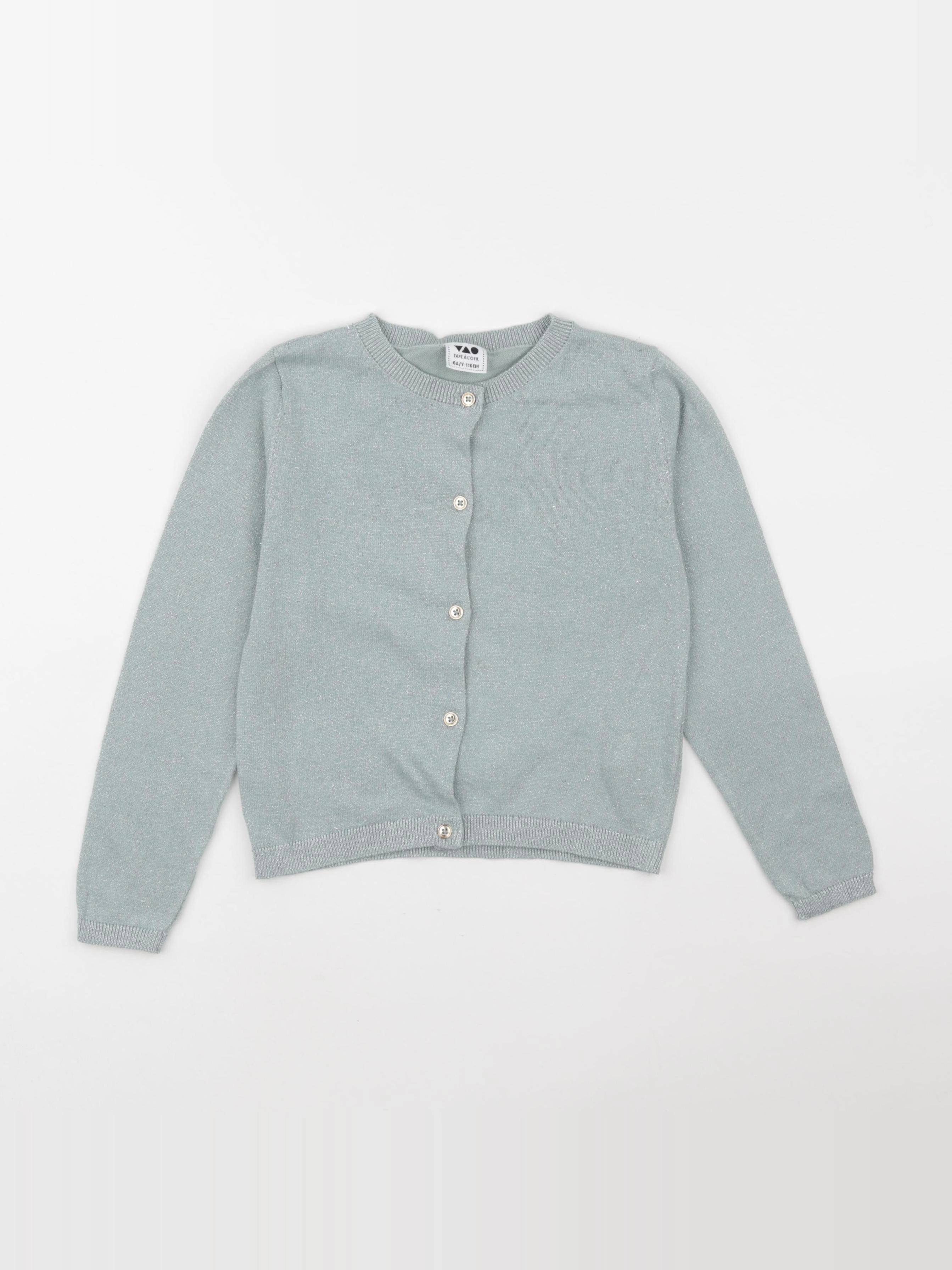 Tape à l'oeil - gilet vert - 6 ans