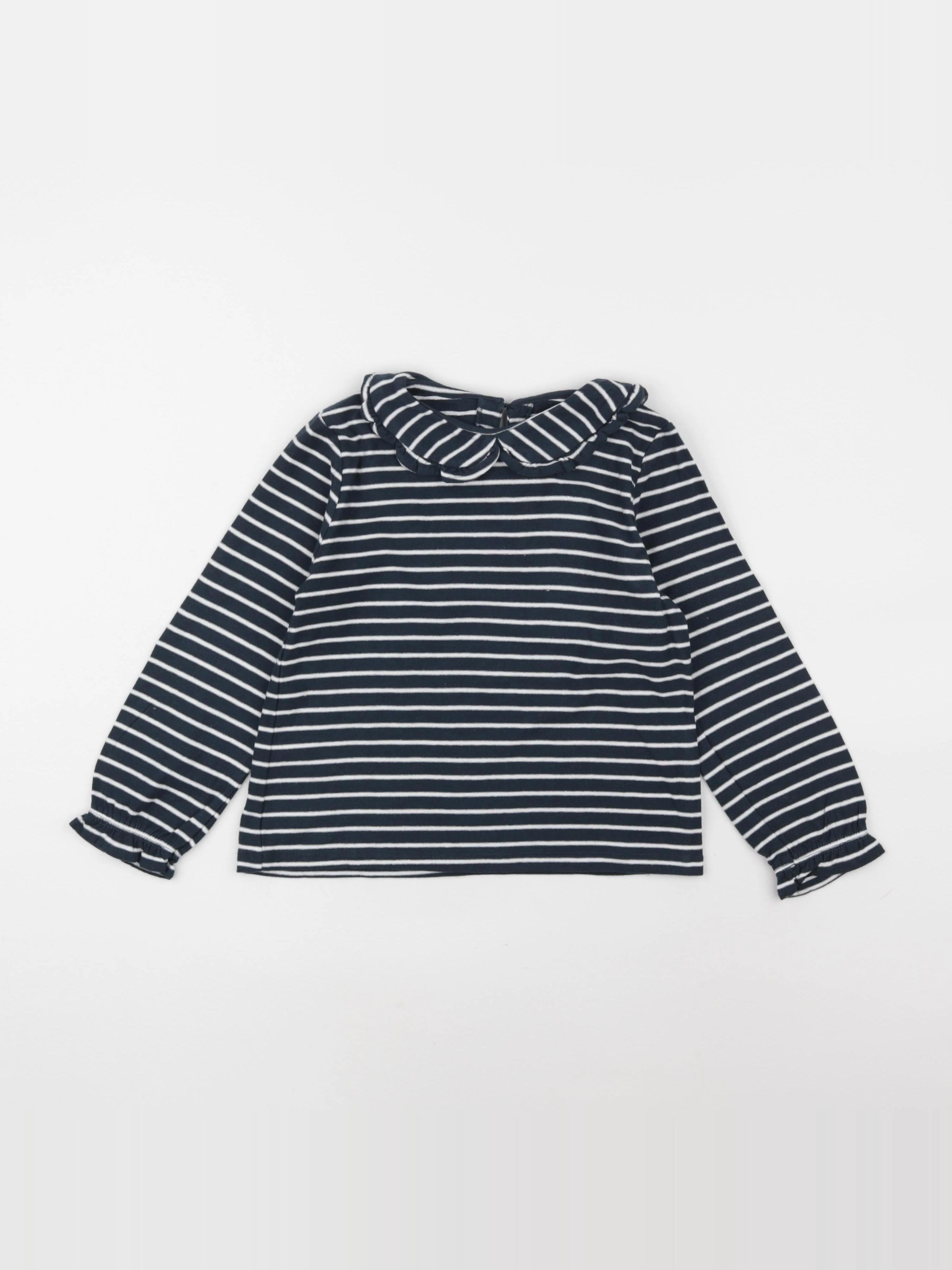 Eden & Victor - tee-shirt bleu, blanc - 6 ans