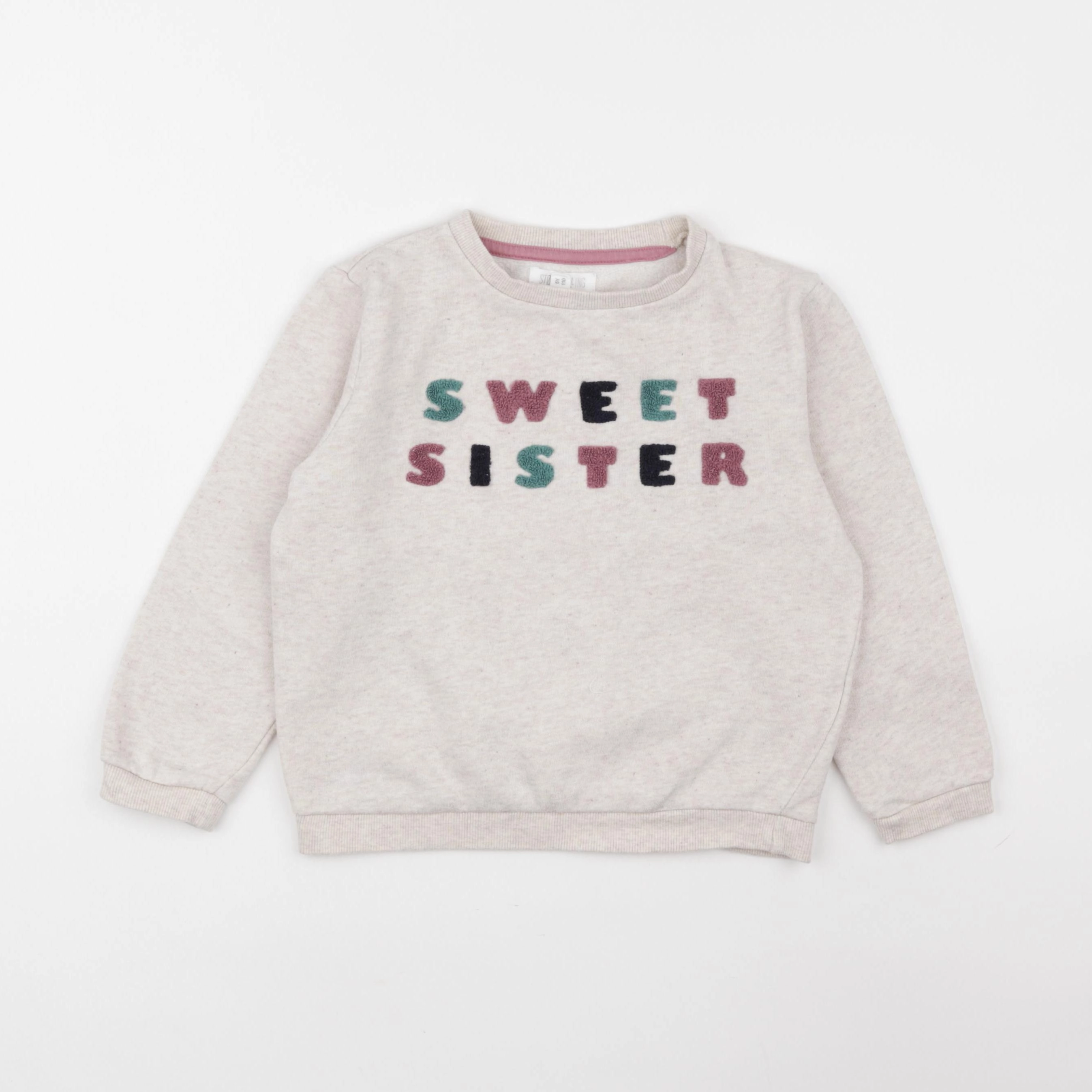 Storytelling - sweat beige - 5 ans