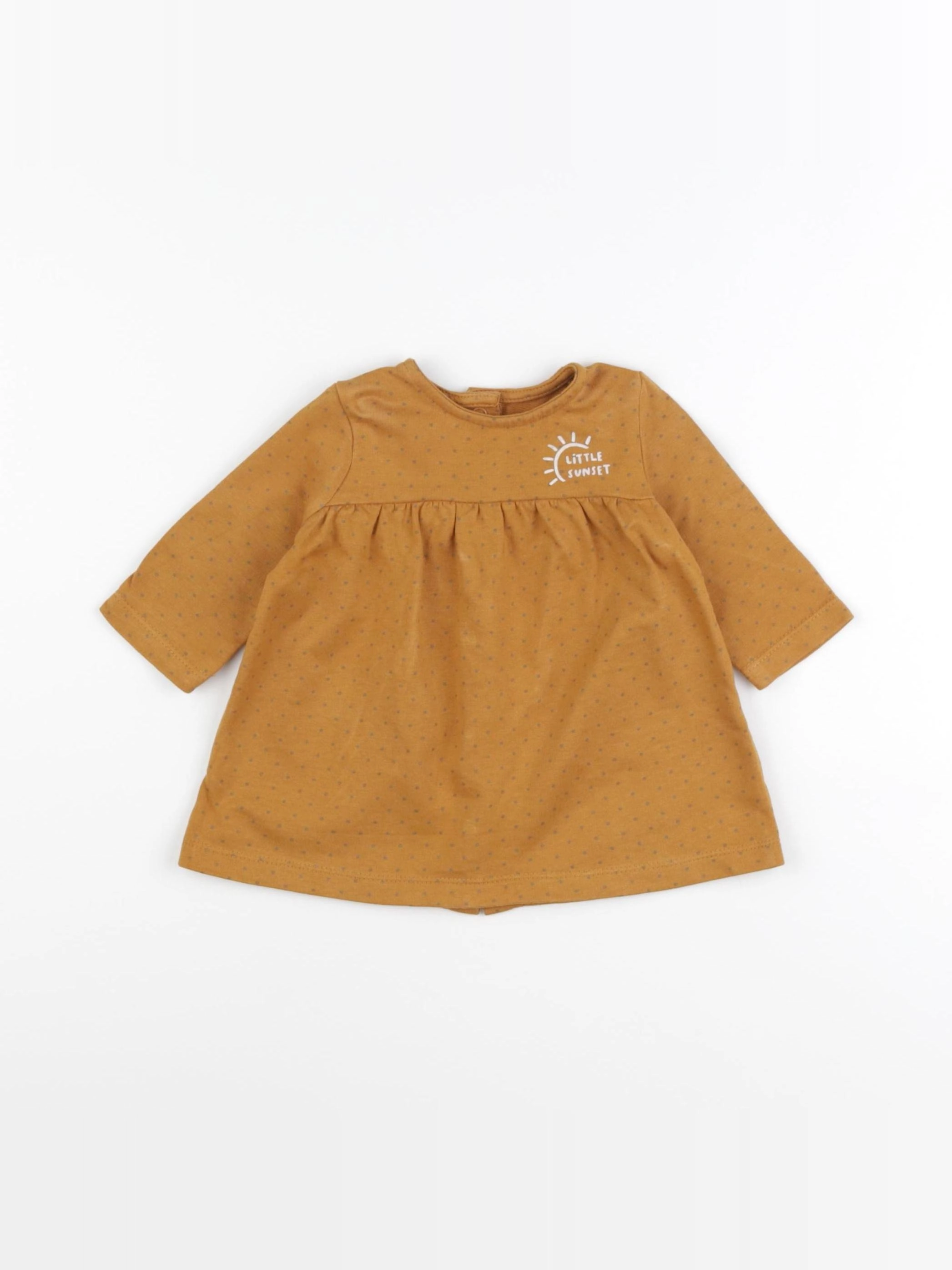 Vertbaudet - robe jaune - 3 mois