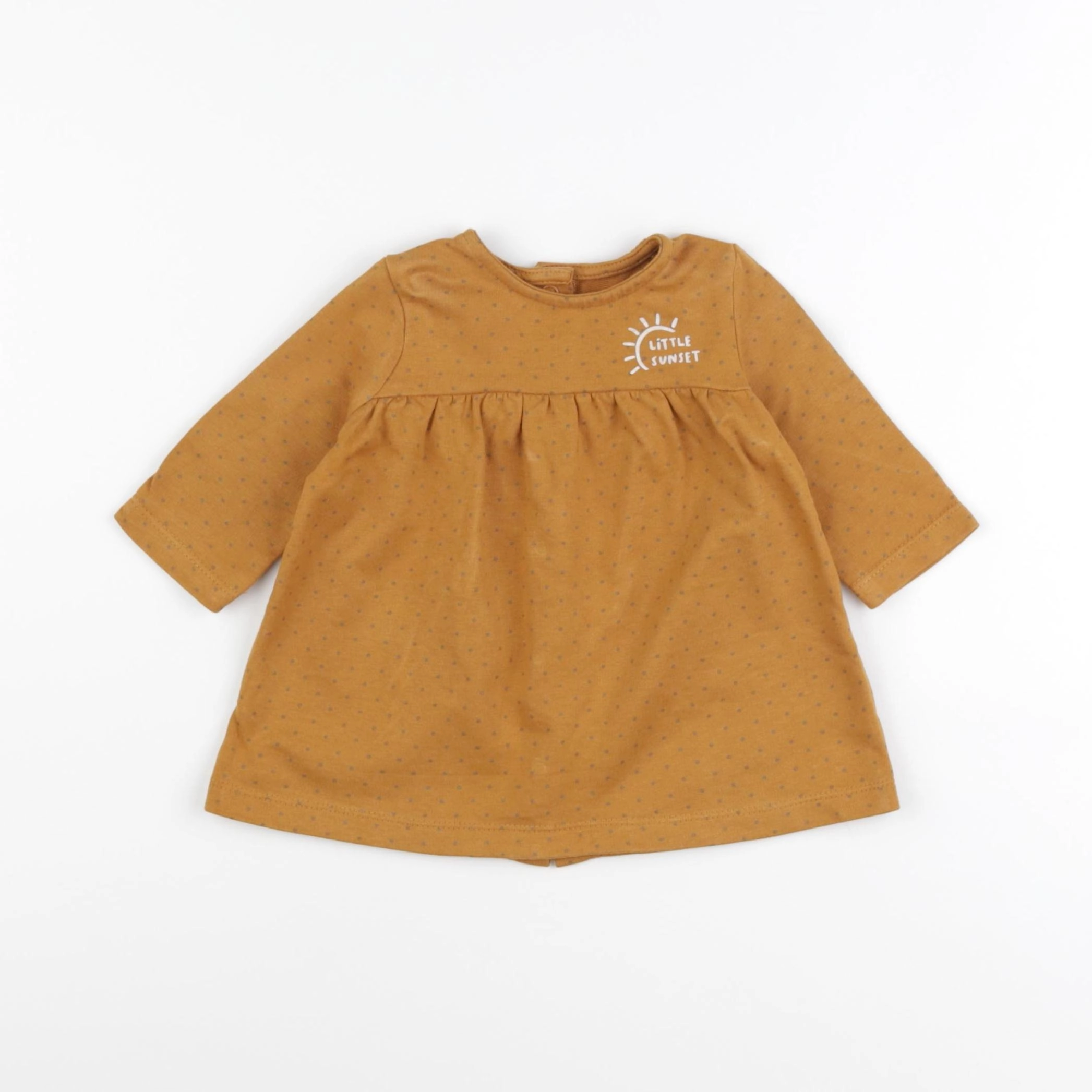 Vertbaudet - robe jaune - 3 mois