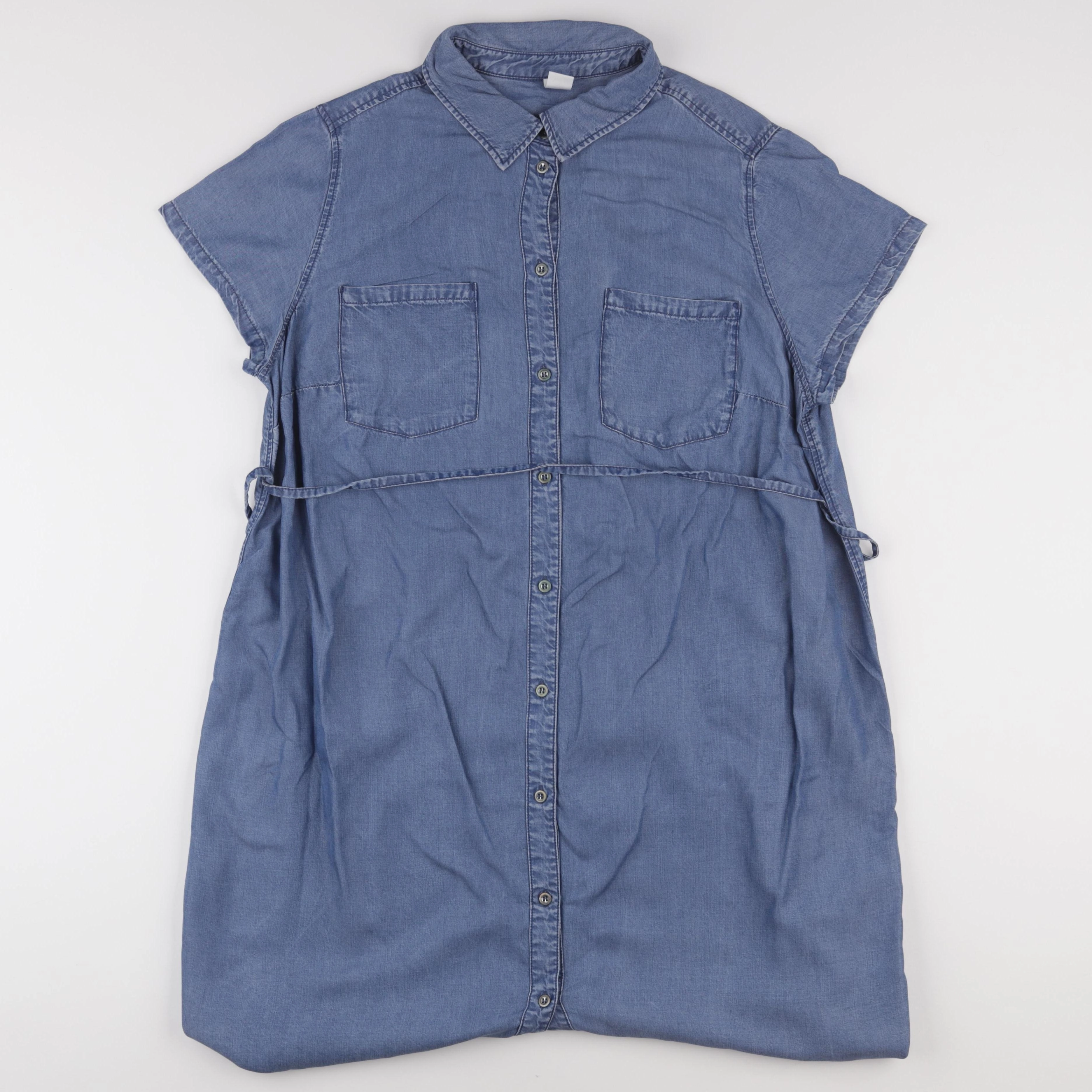 H&M - robe grossesse bleu - 40 à 42