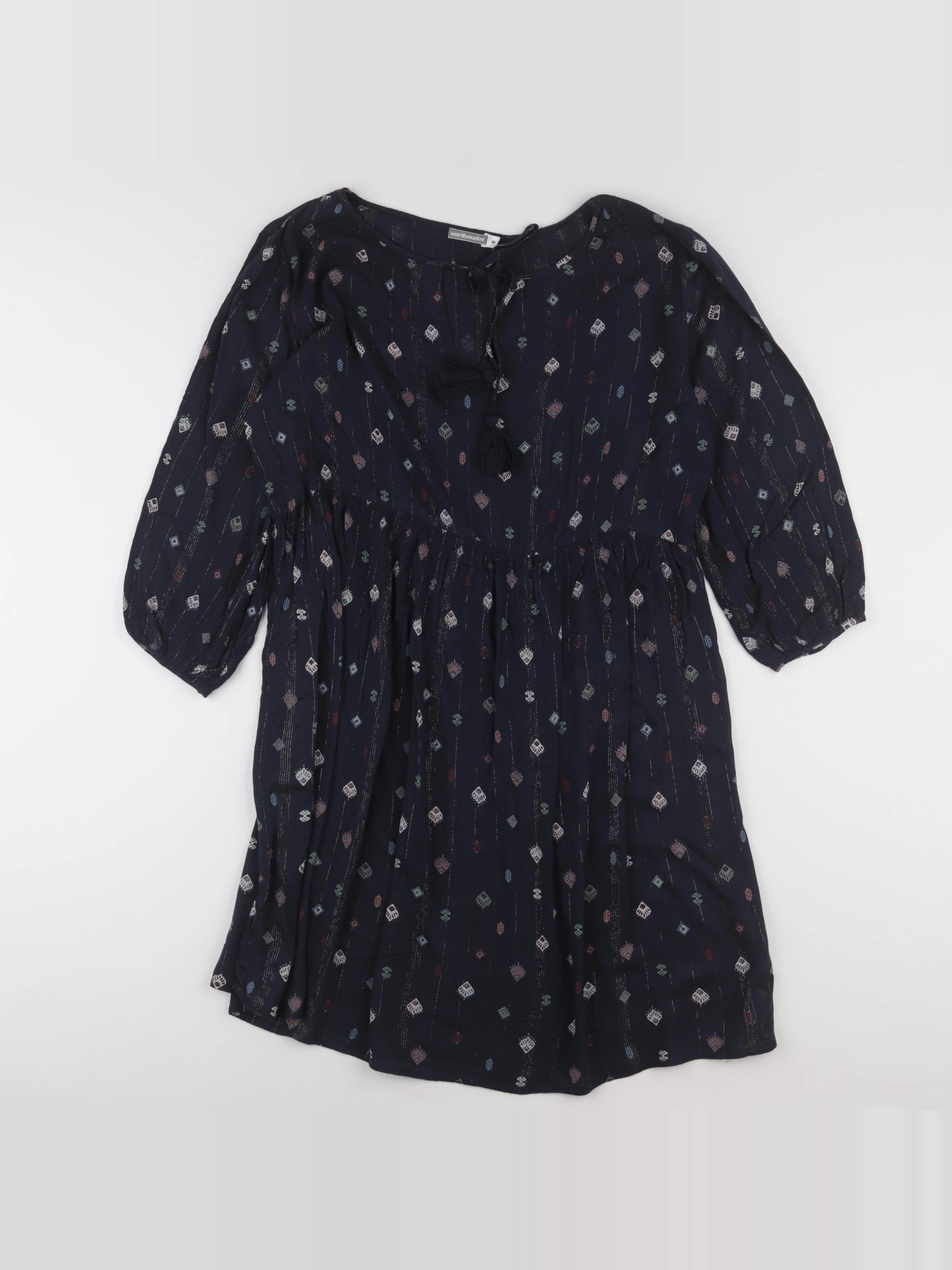 Vertbaudet - robe grossesse multicolore - 38