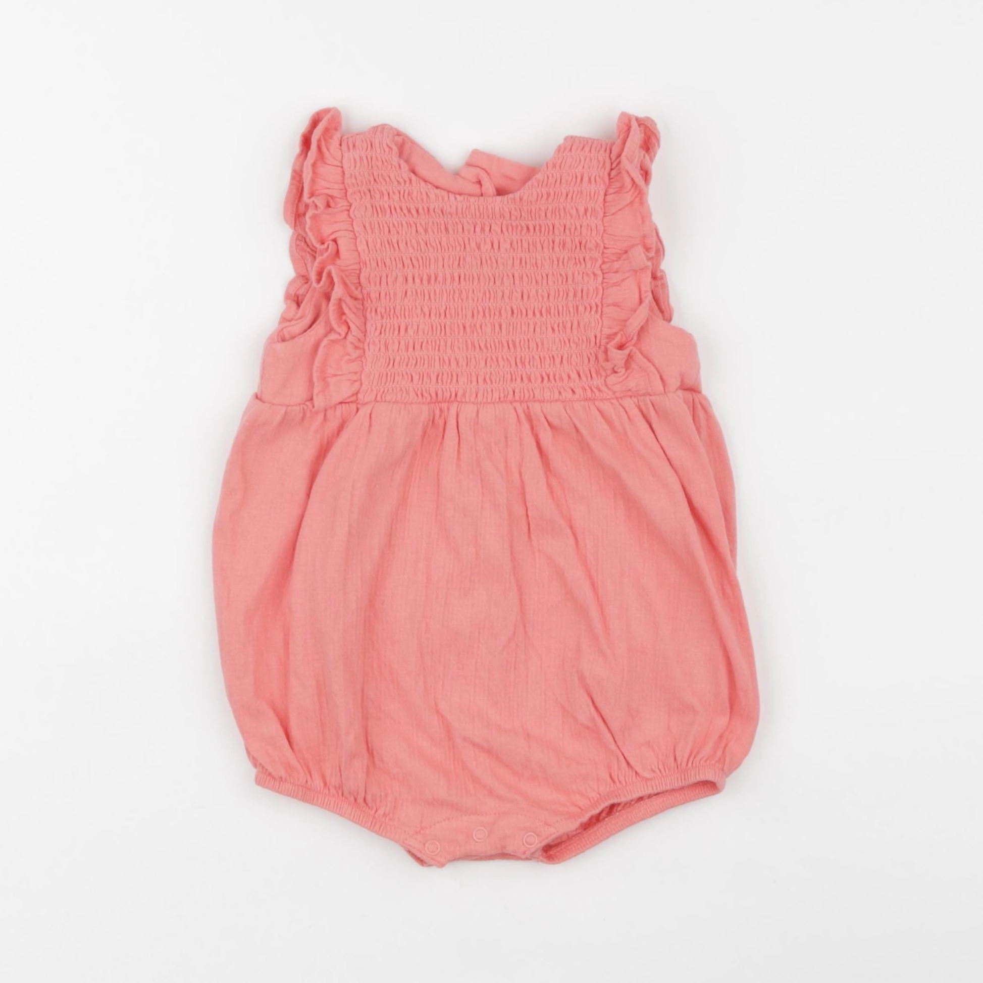 Vertbaudet - combinaison rose - 6 mois