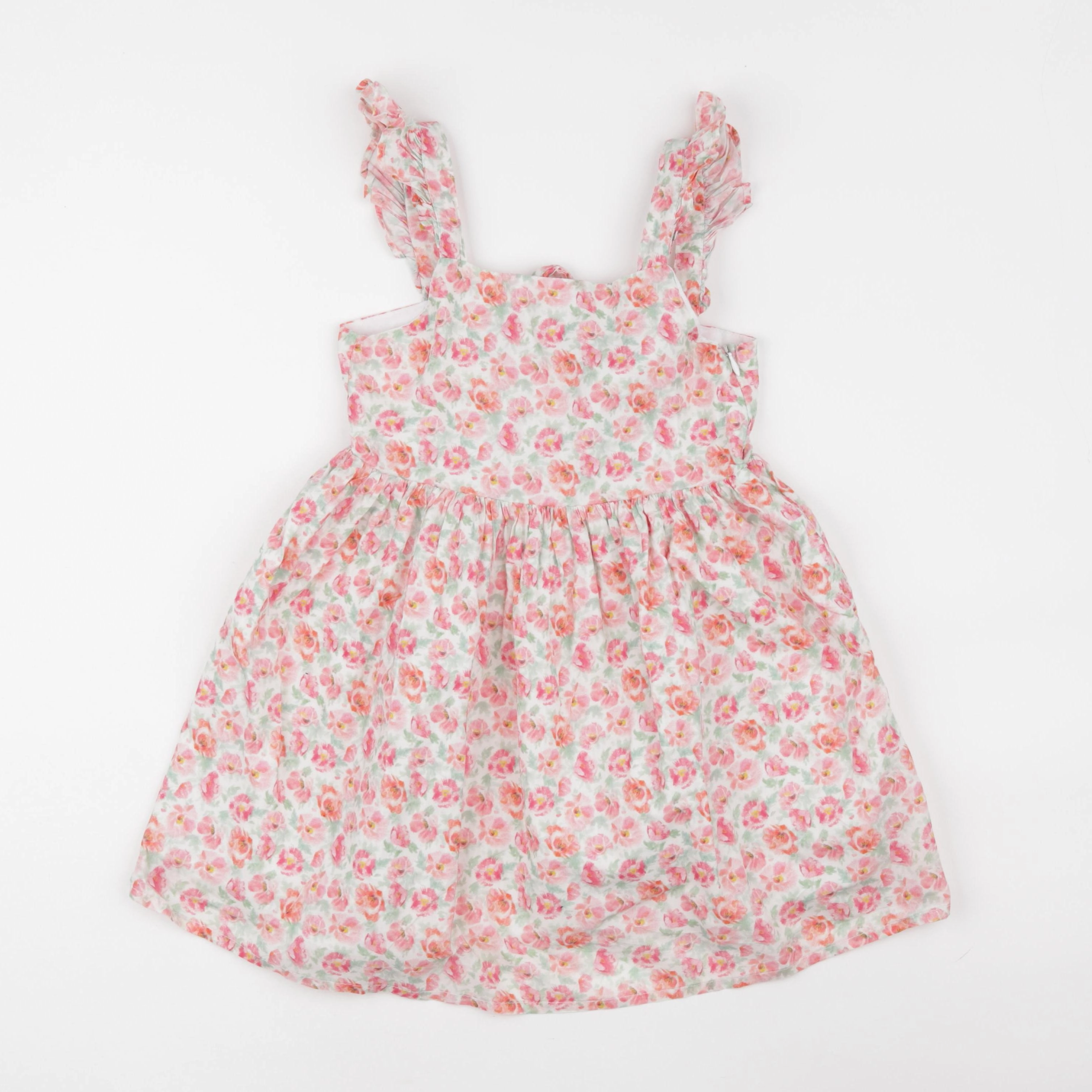 Vertbaudet - robe rose, vert - 5 ans