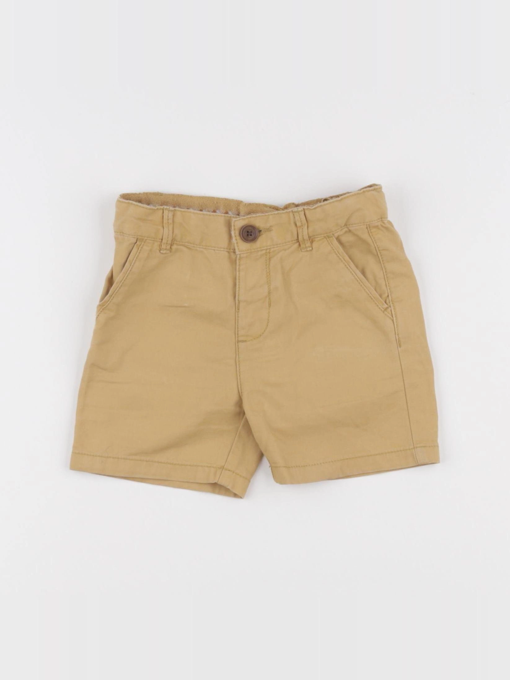 Zara - short jaune - 6/9 mois
