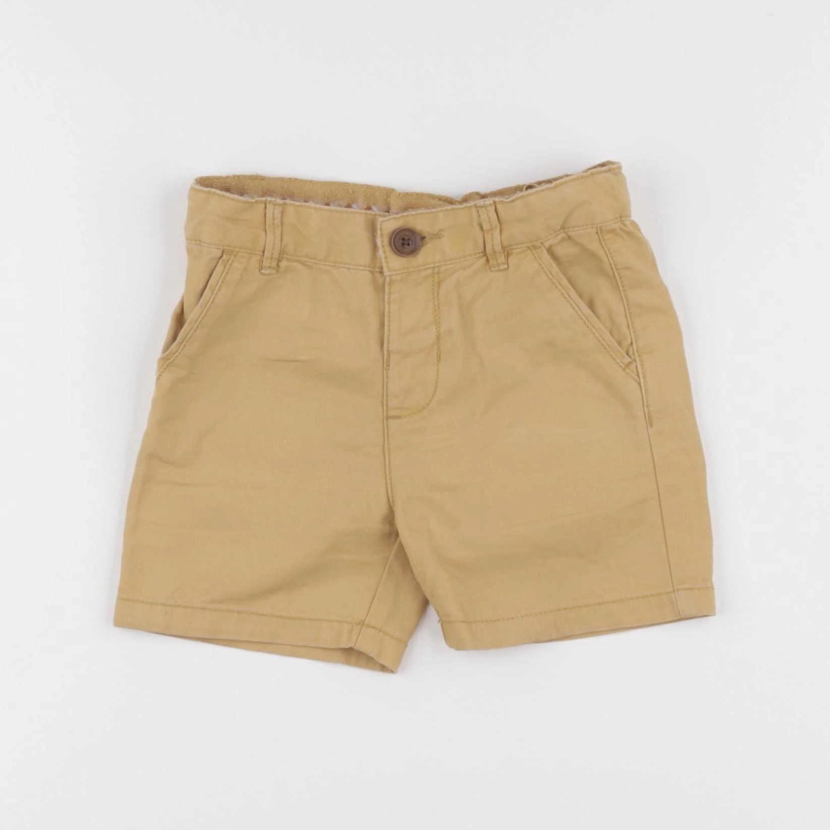 Zara - short jaune - 6/9 mois