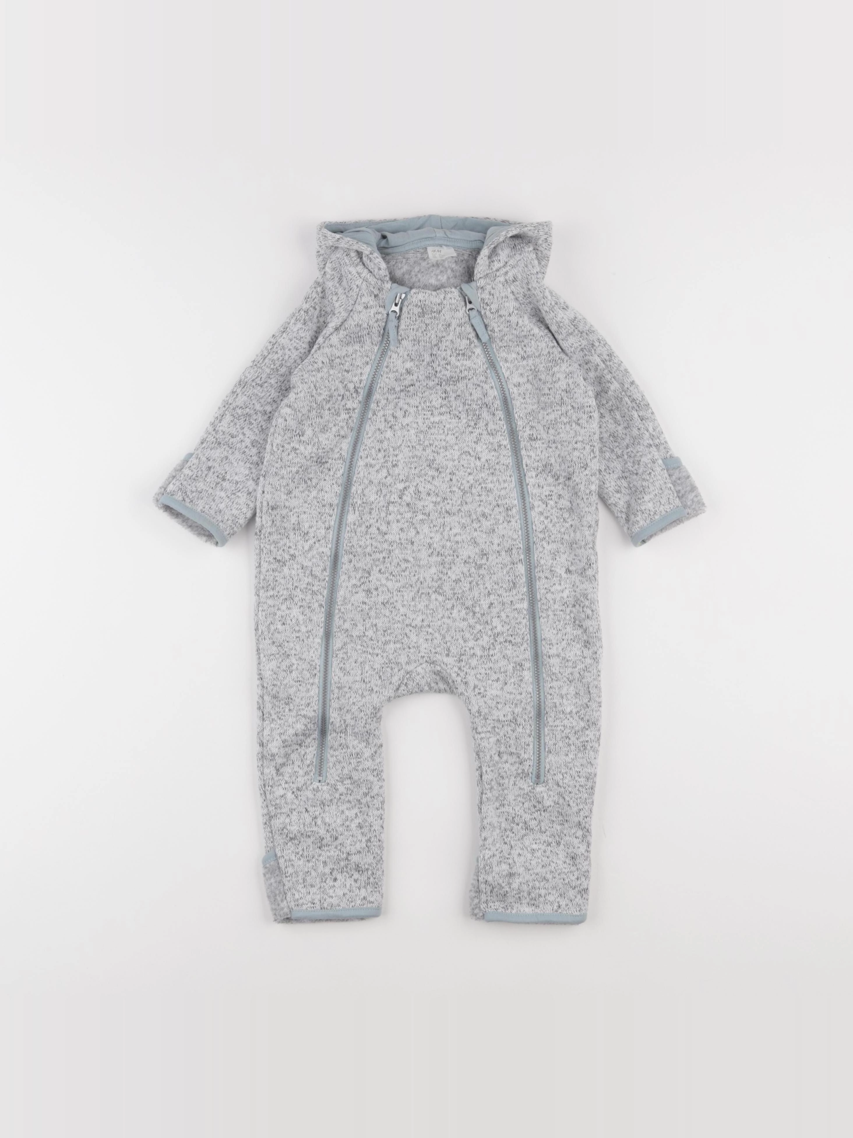 H&M - combinaison gris - 3 mois