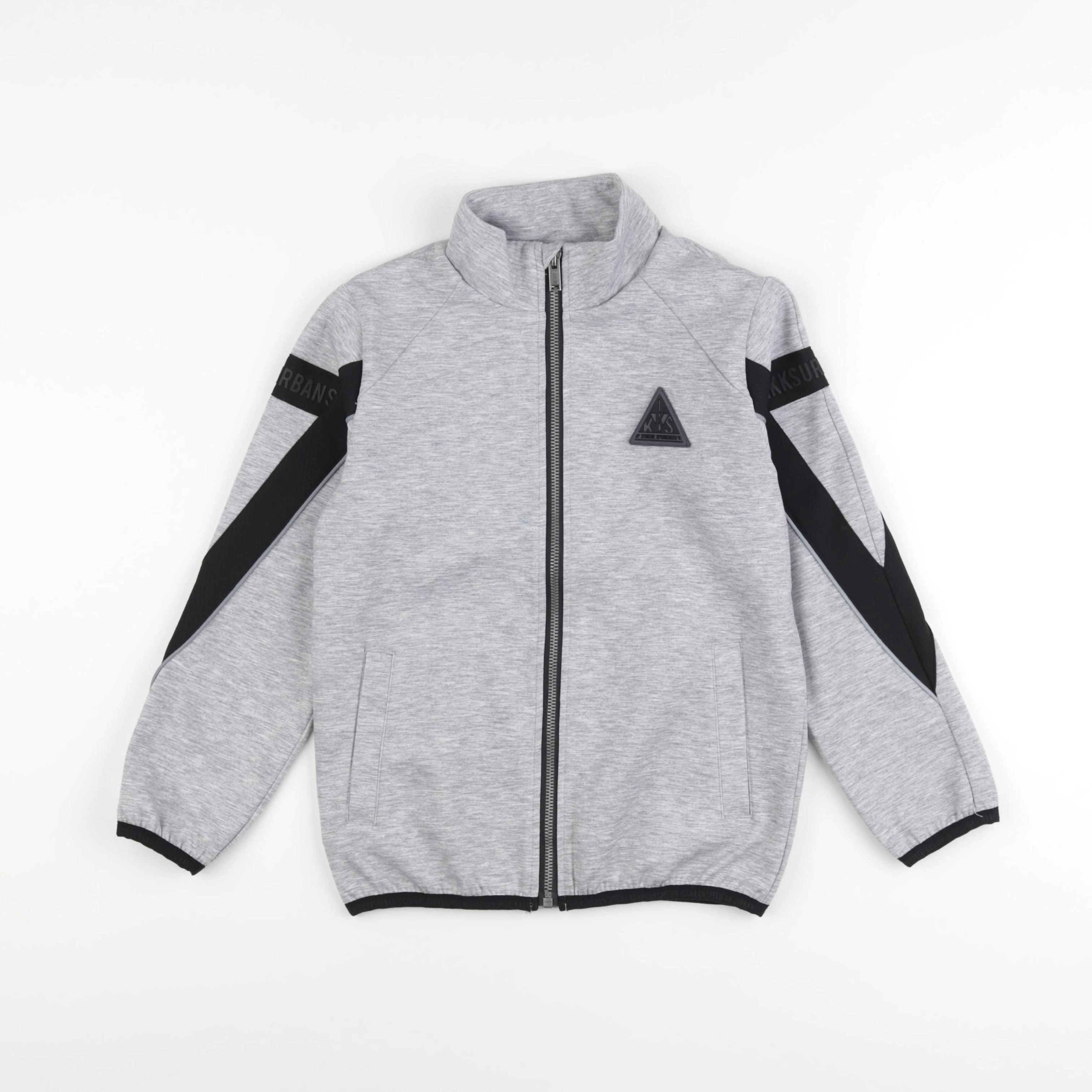 IKKS - sweat gris - 8 ans
