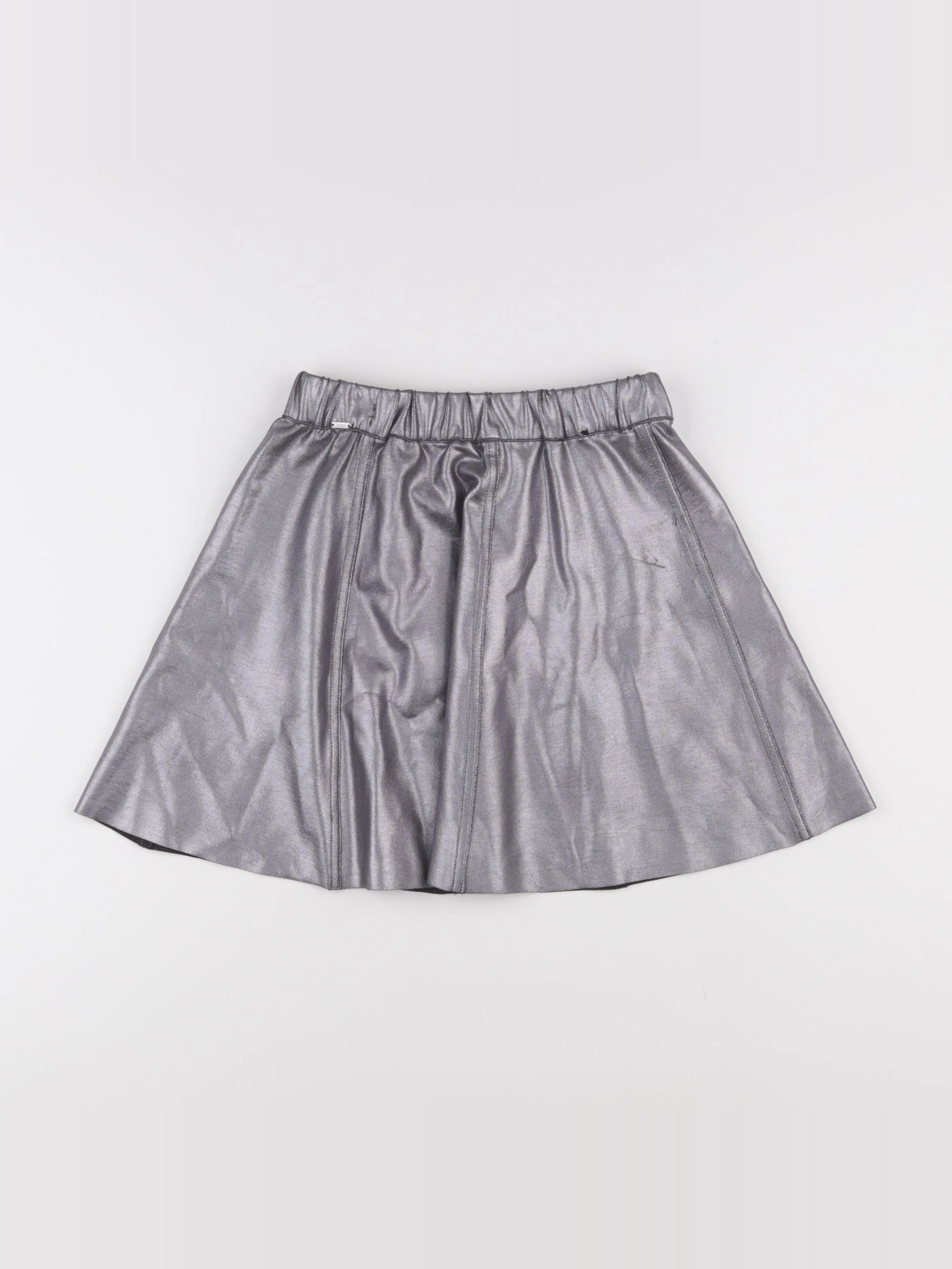 IKKS - jupe argent - 10 ans