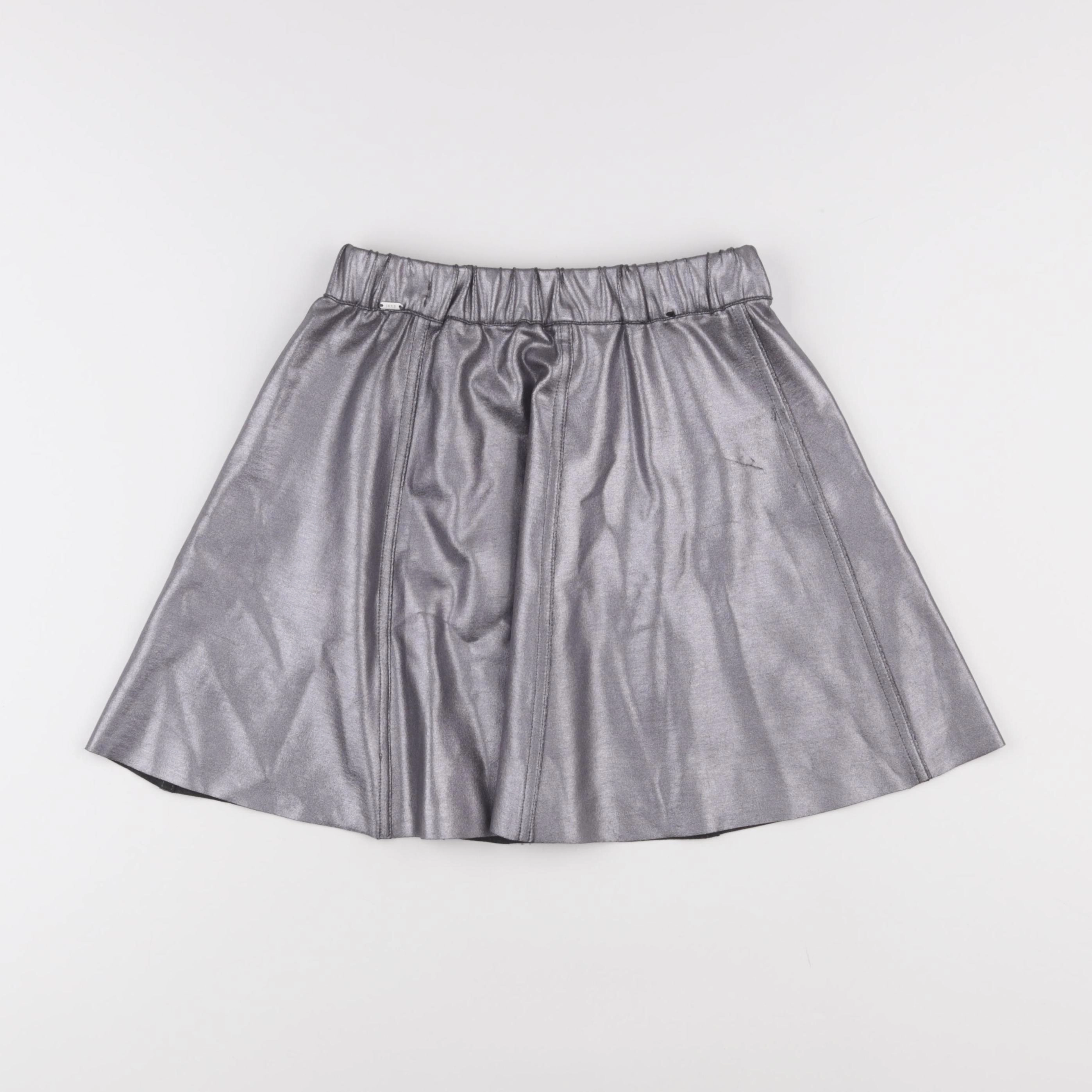 IKKS - jupe argent - 10 ans