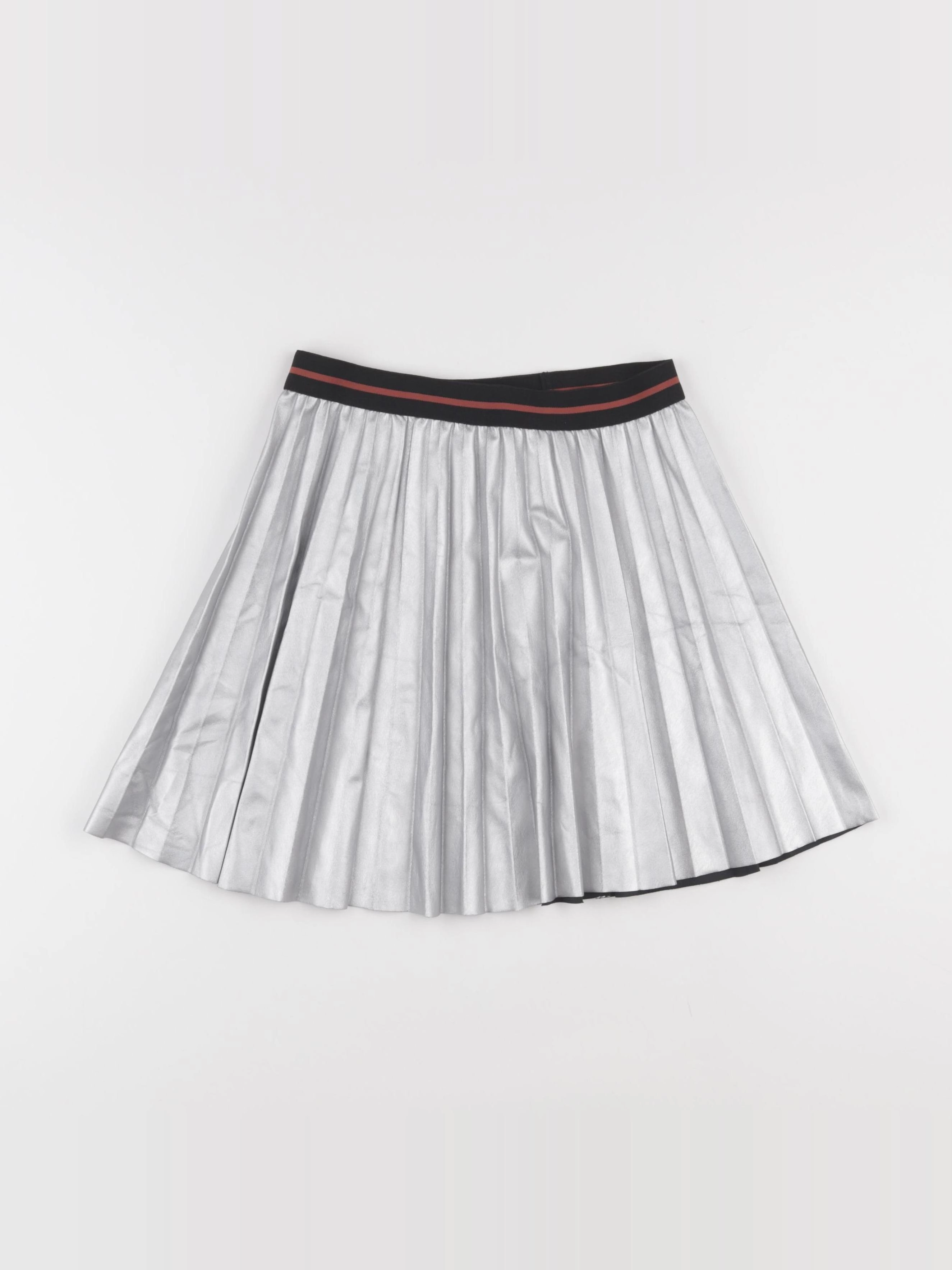 IKKS - jupe argent - 10 ans