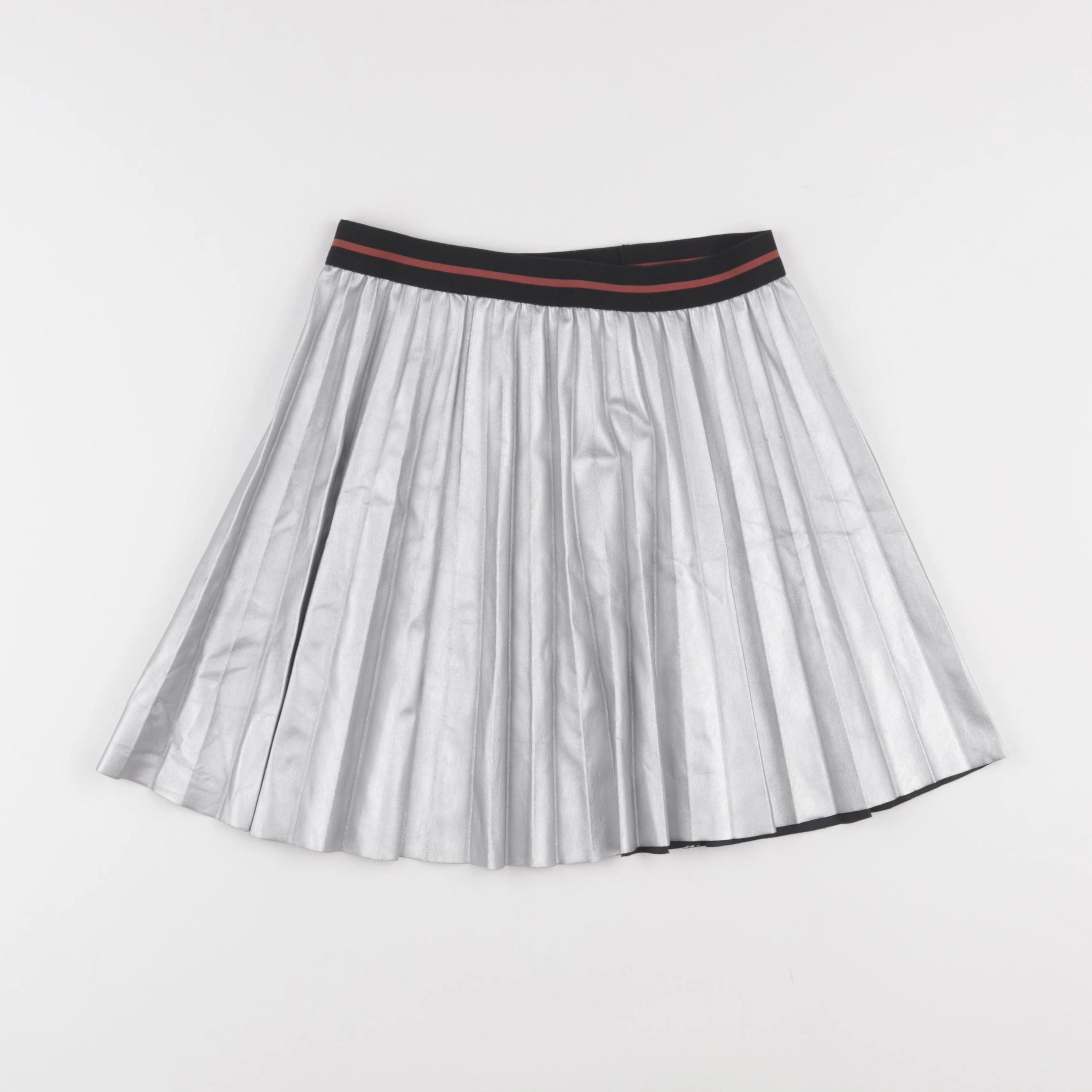 IKKS - jupe argent - 10 ans