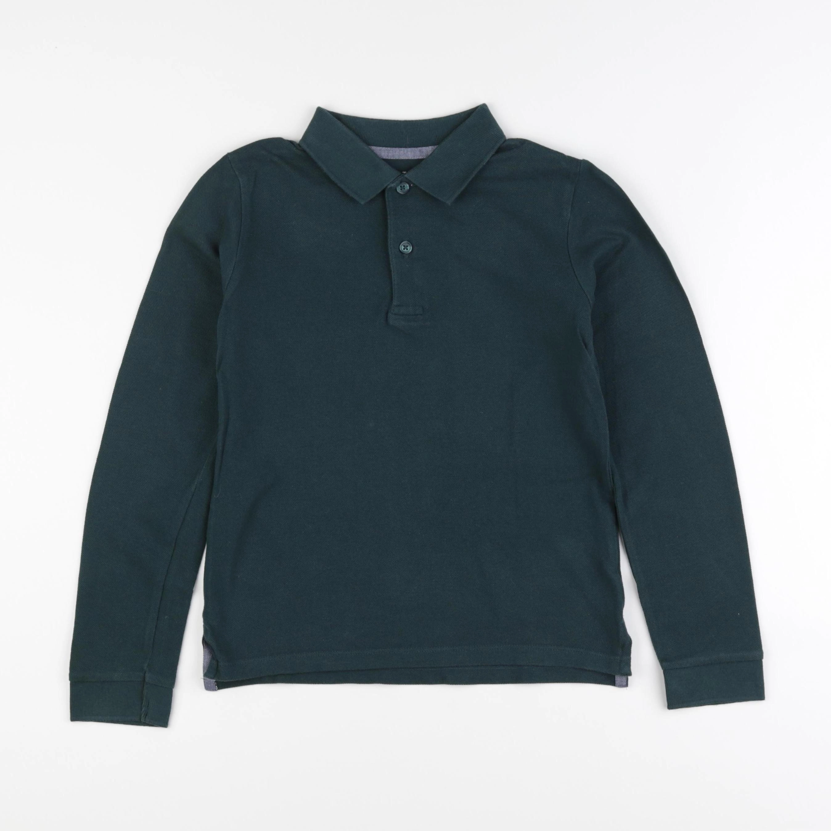 Monoprix - polo vert - 10 ans