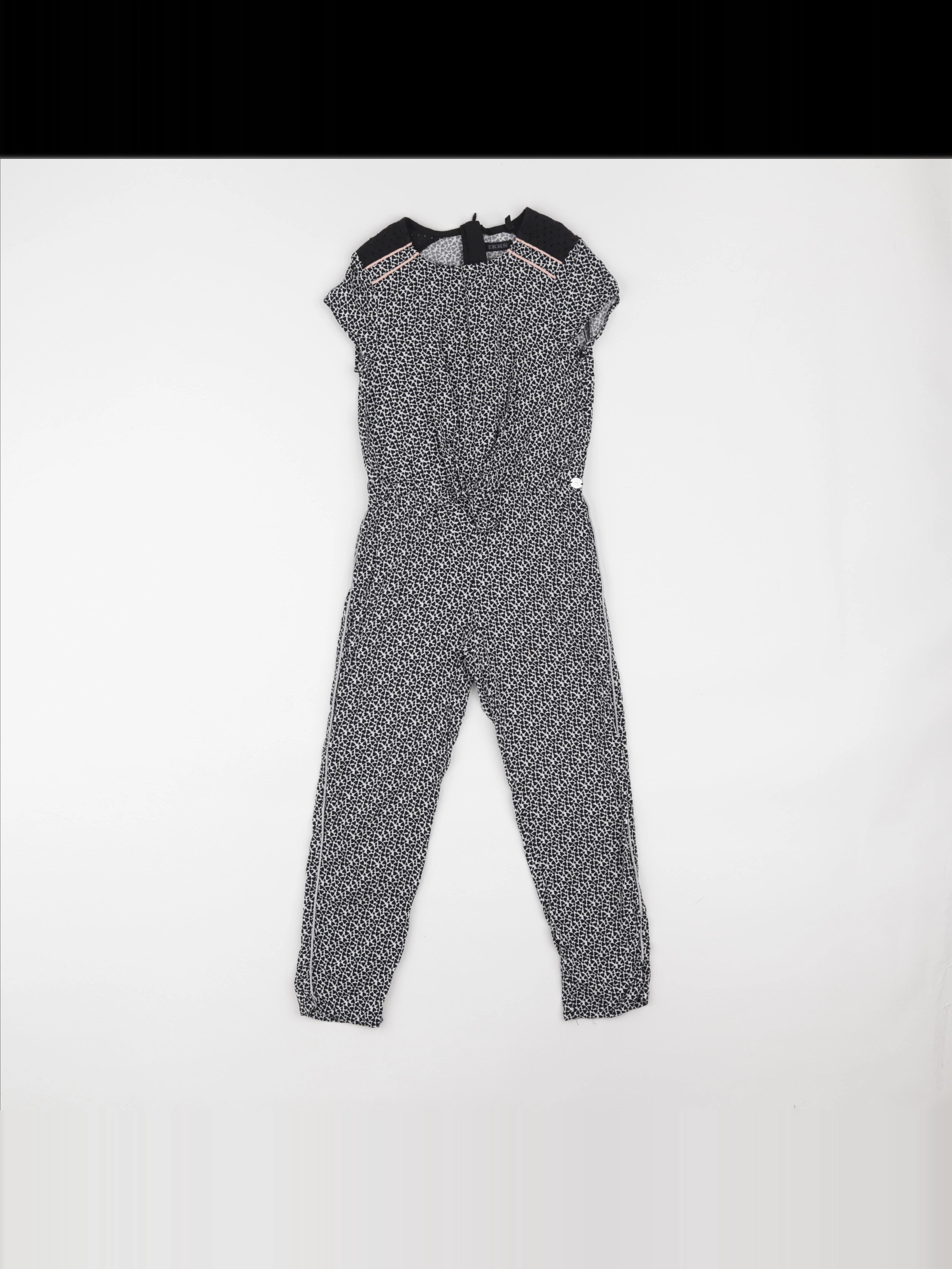 IKKS - combinaison blanc, noir - 6 ans