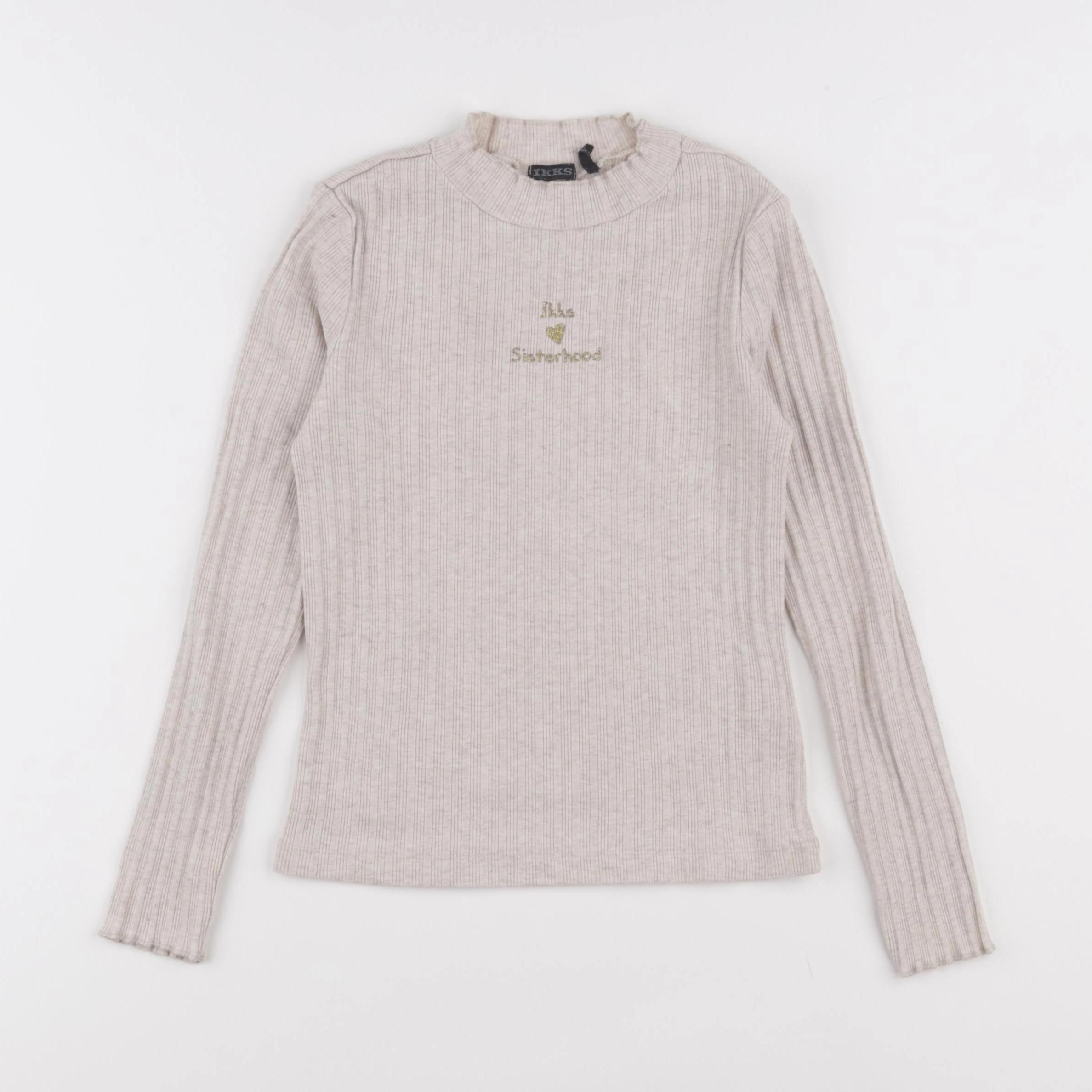 IKKS - sous-pull beige - 8 ans