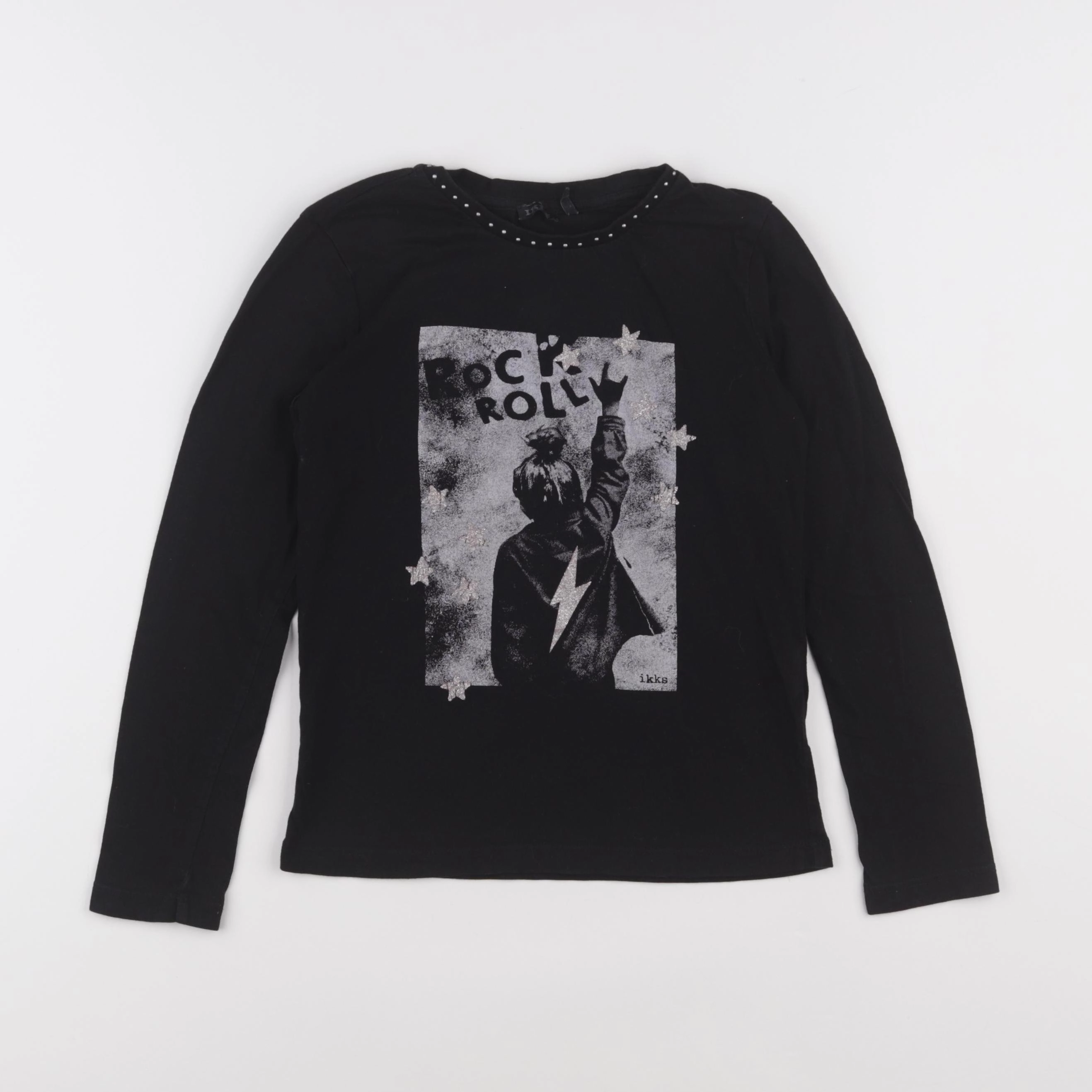IKKS - tee-shirt noir - 8 ans