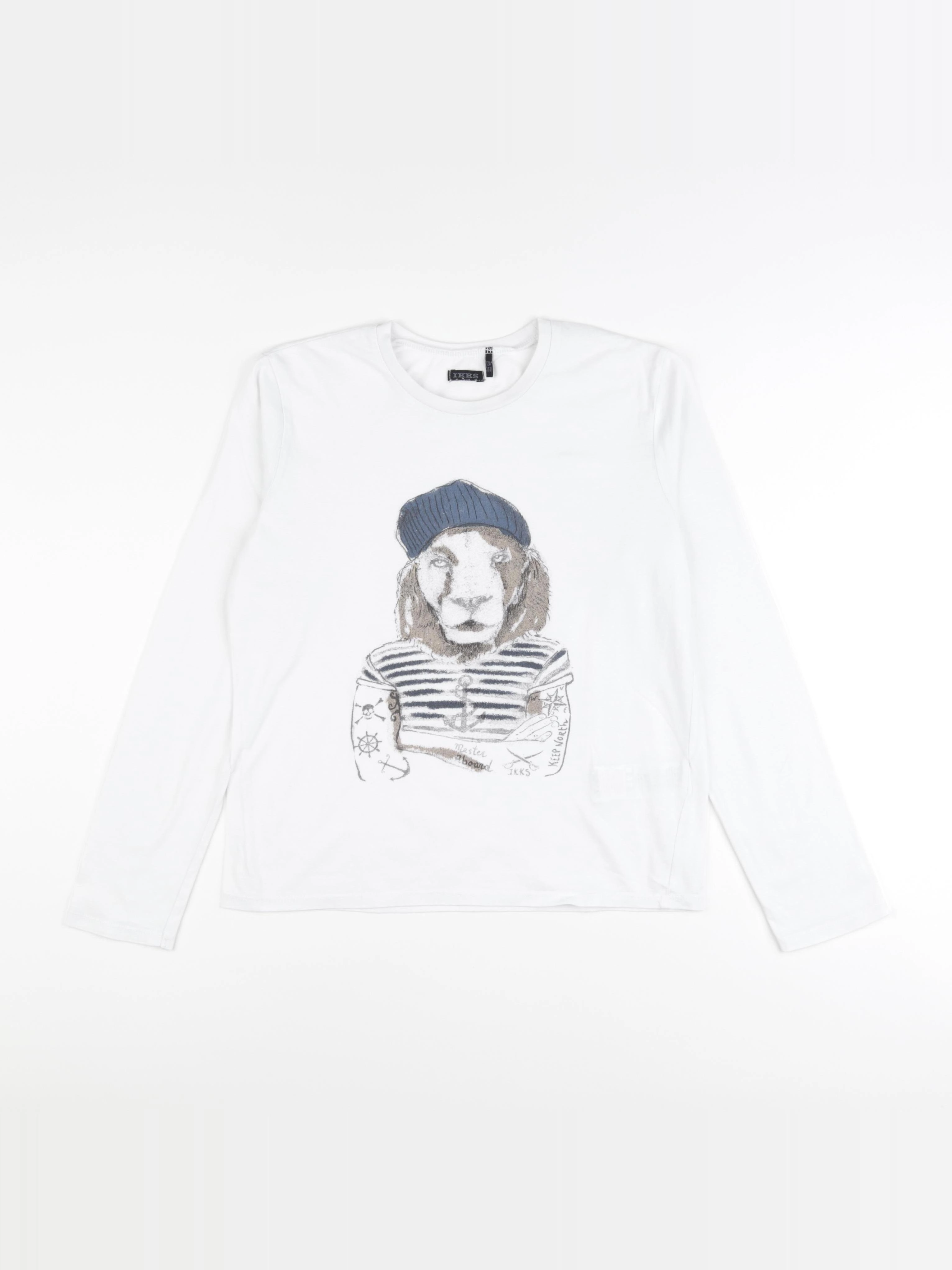 IKKS - tee-shirt blanc - 12 ans