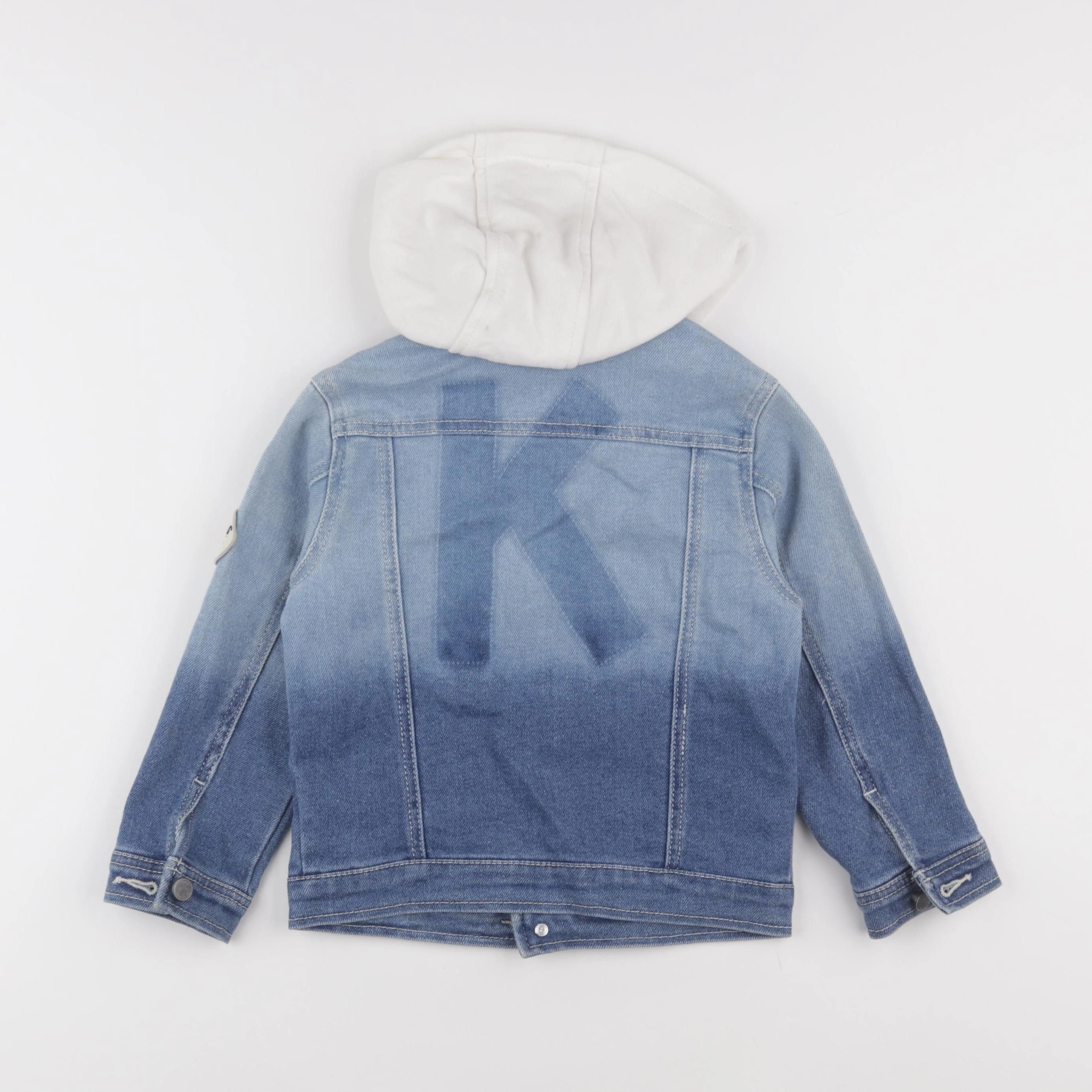 IKKS - veste imprimé au dos bleu - 4 ans