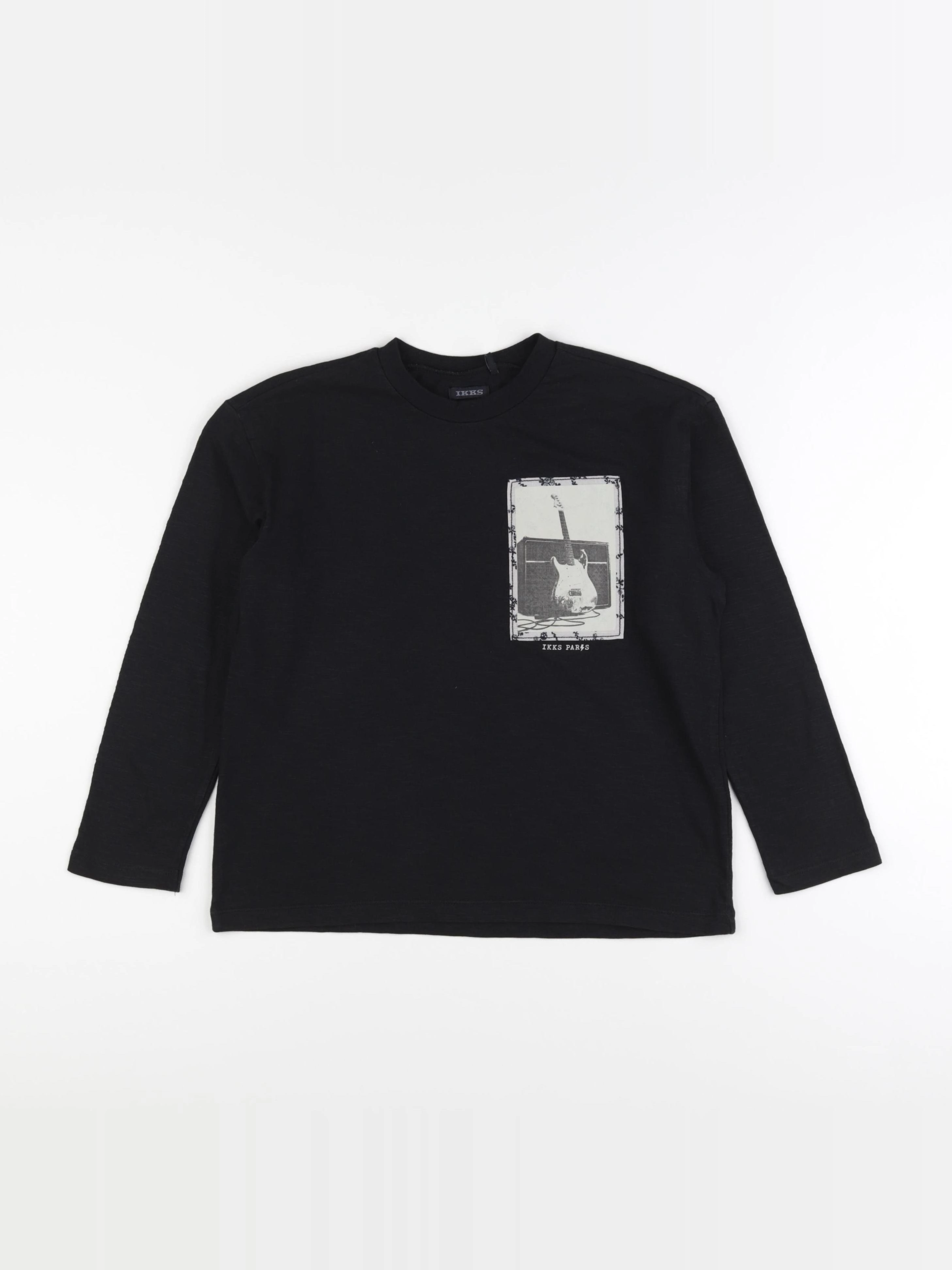 IKKS - tee-shirt noir - 8 ans
