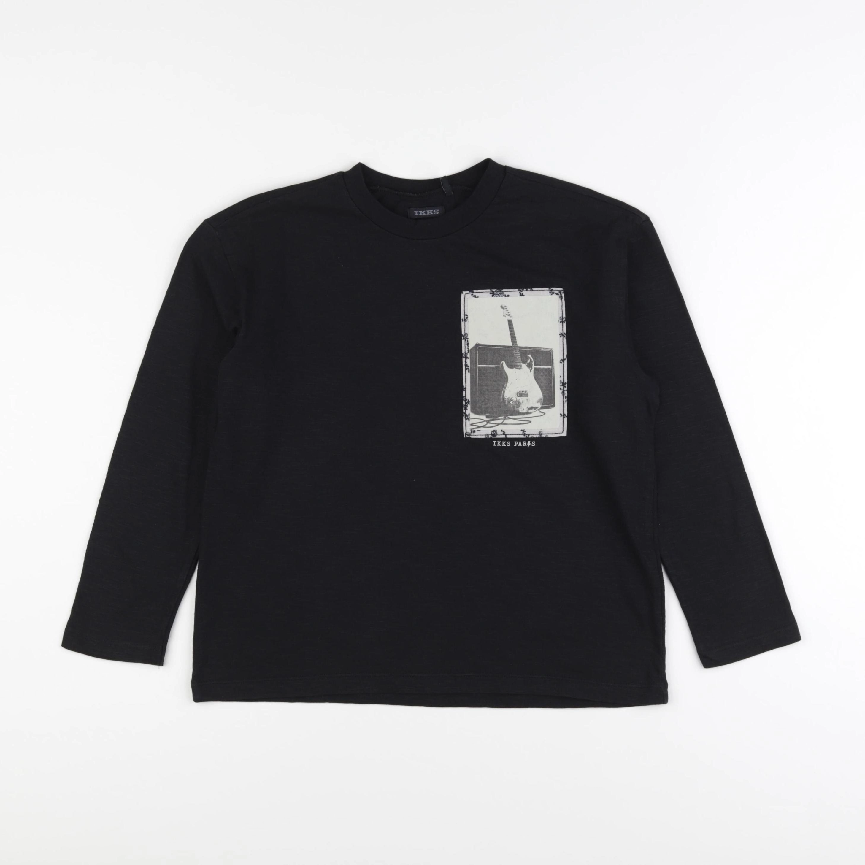 IKKS - tee-shirt noir - 8 ans