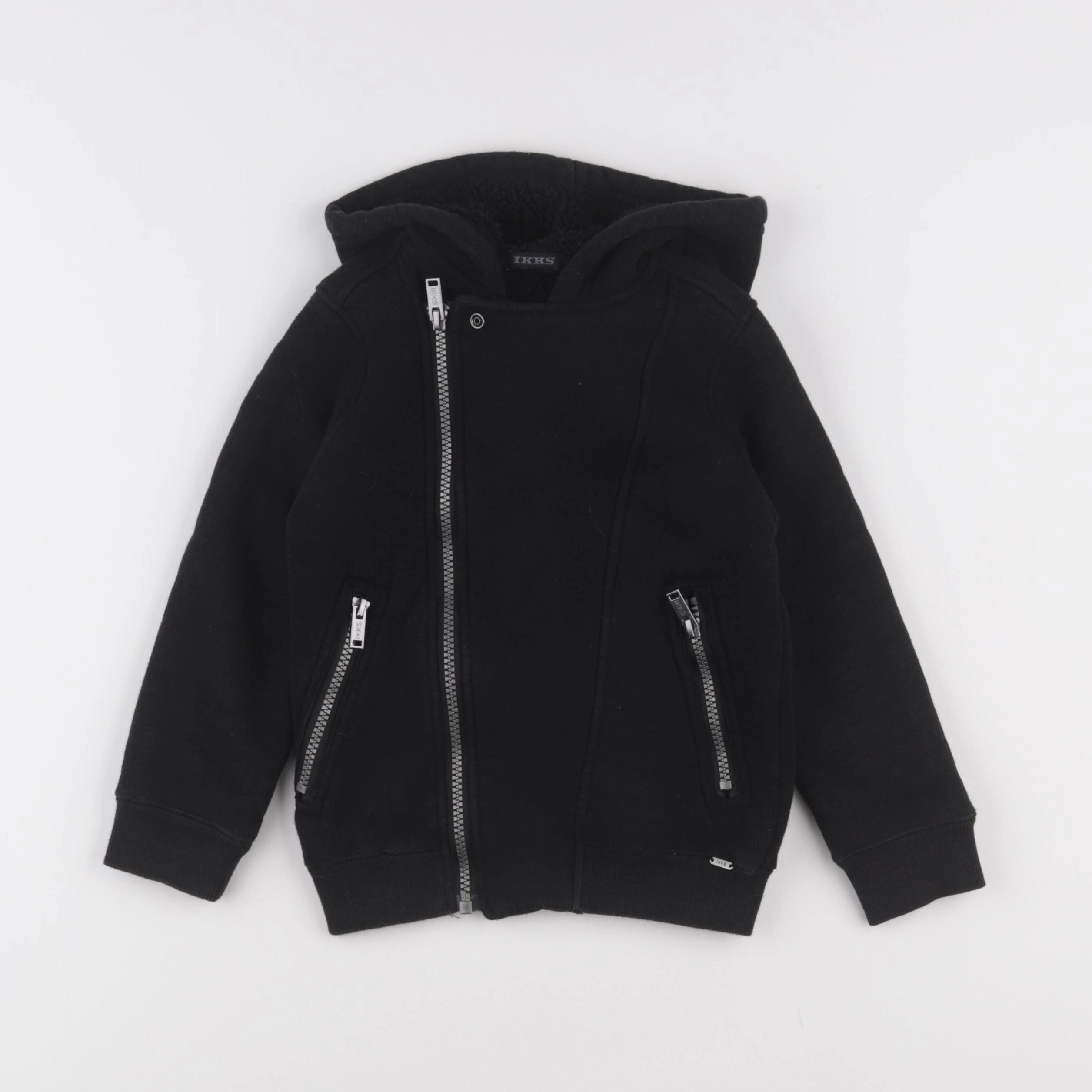 IKKS - veste imprimé au dos noir - 4 ans