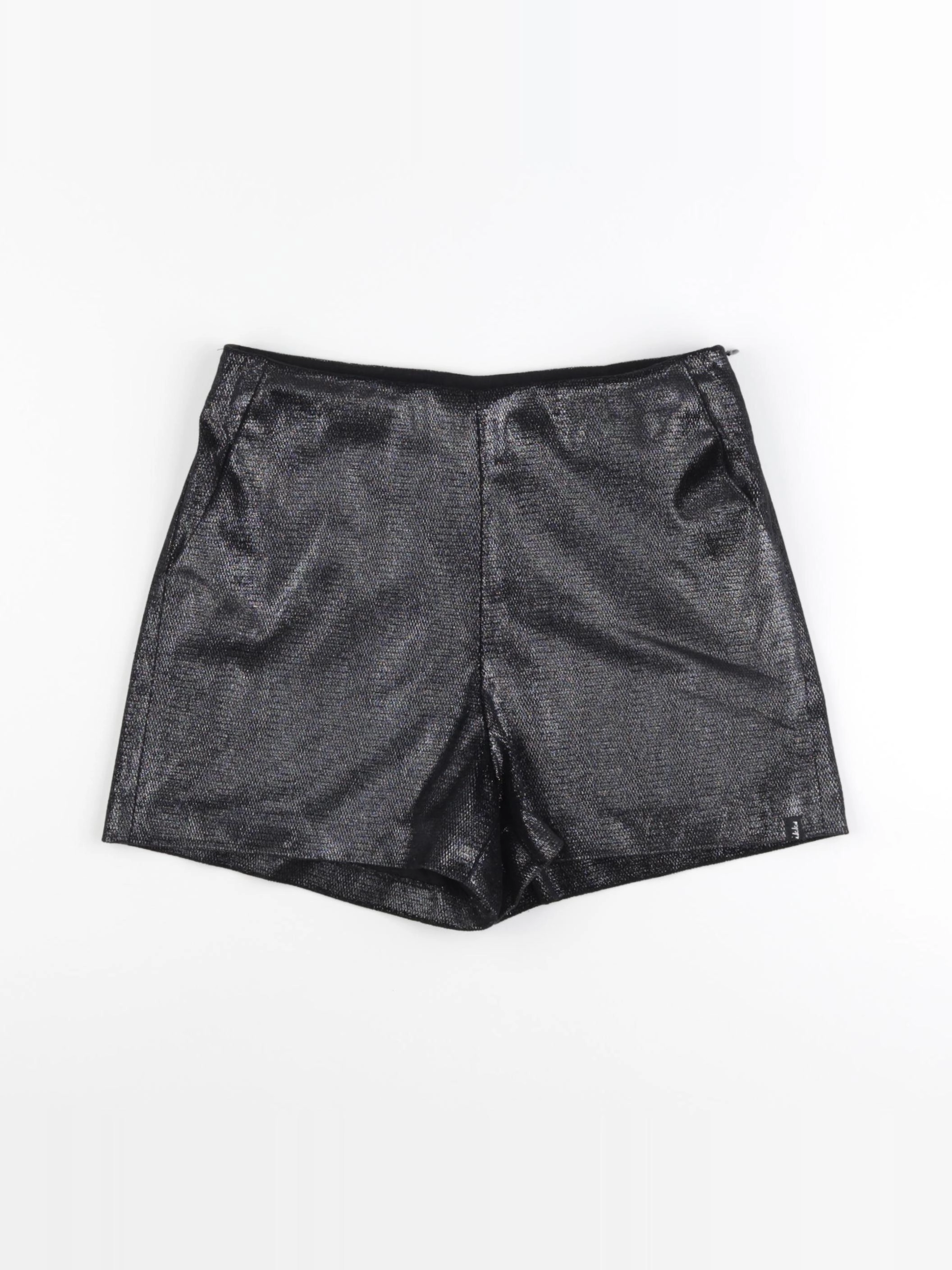 IKKS - short noir, argent - 10 ans