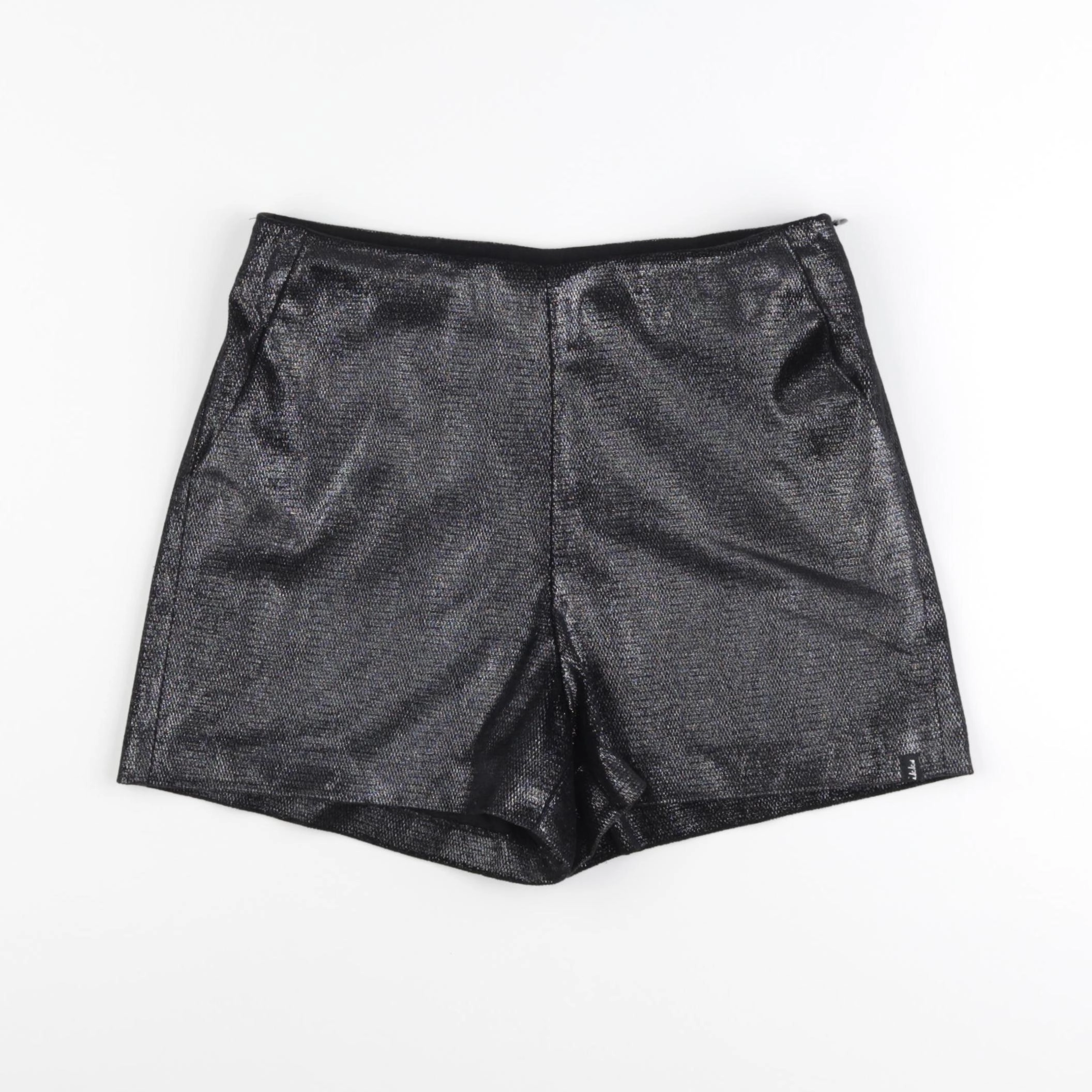 IKKS - short noir, argent - 10 ans