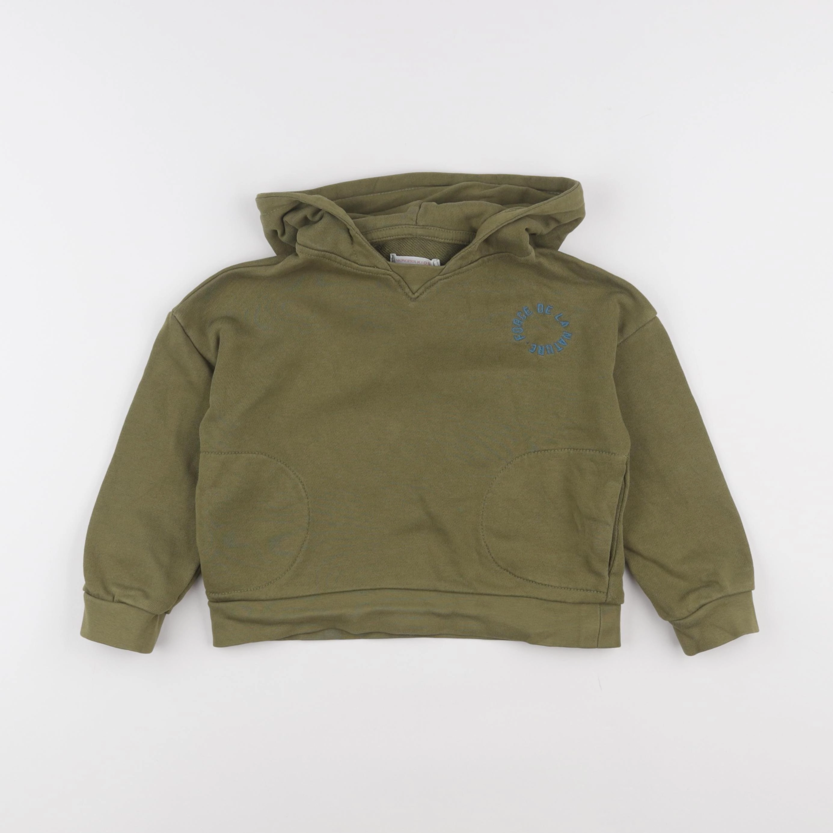 Monoprix - sweat vert - 4 ans