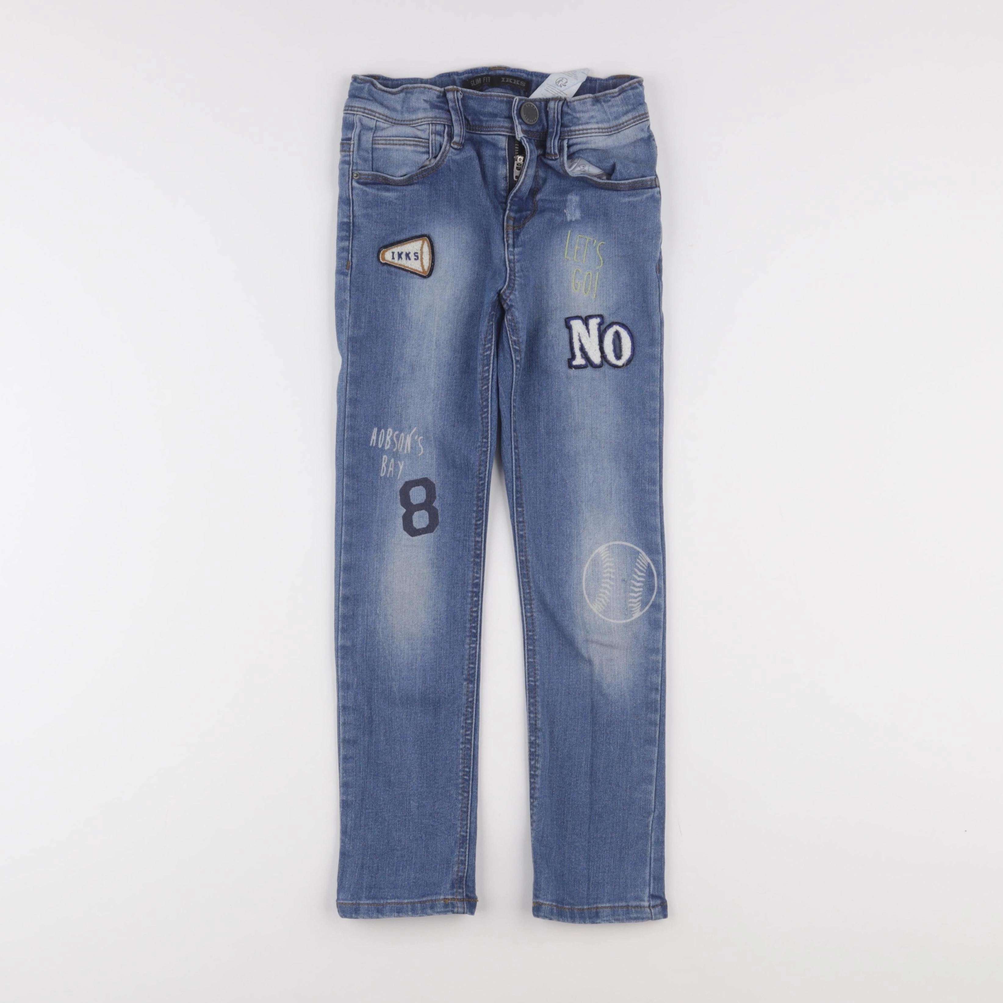 IKKS - jean bleu - 7 ans