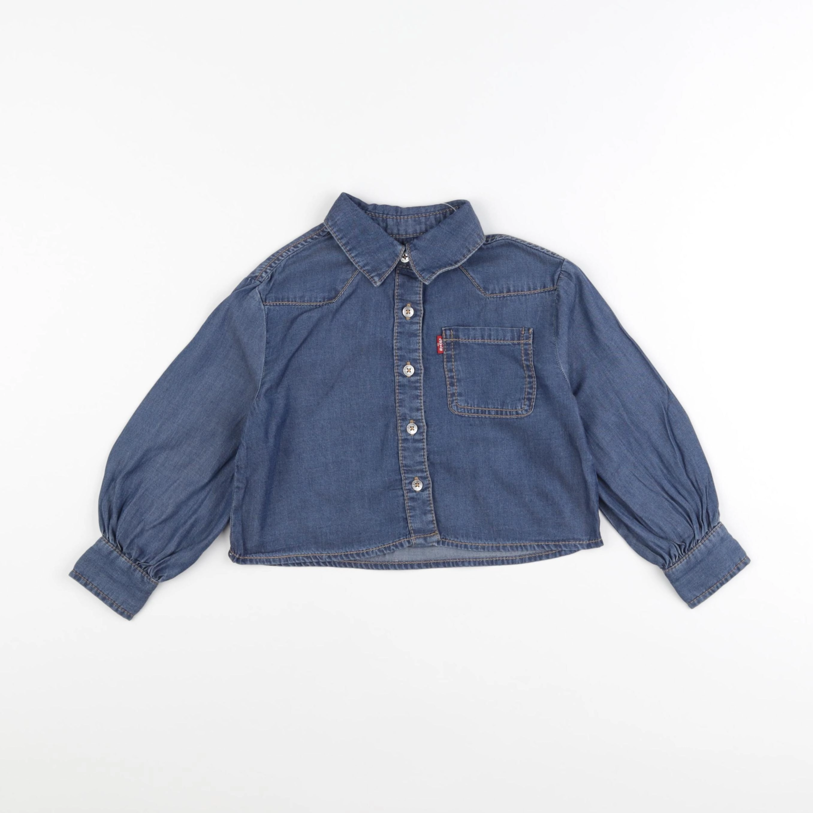 Levi's - chemise bleu - 2 ans