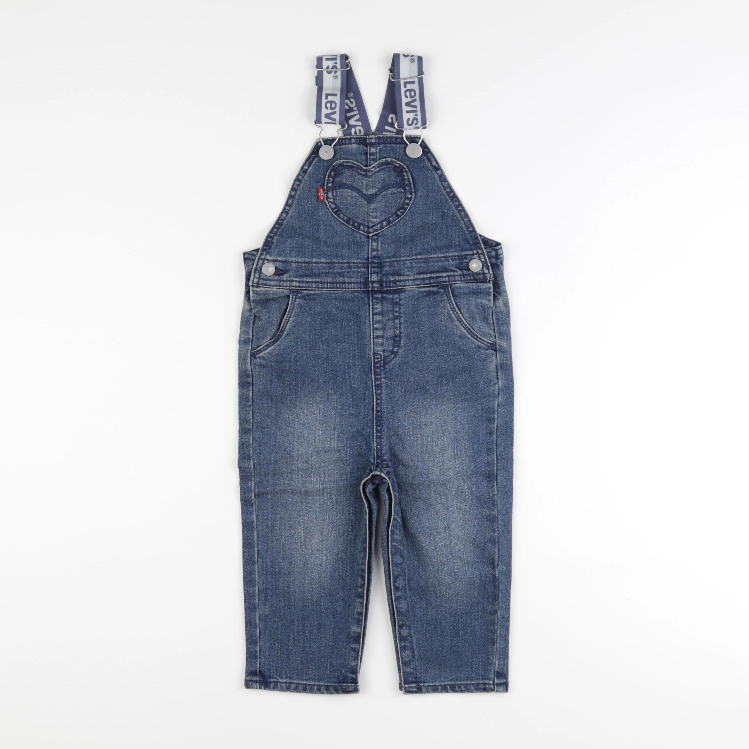 Levi's - salopette bleu - 24 mois