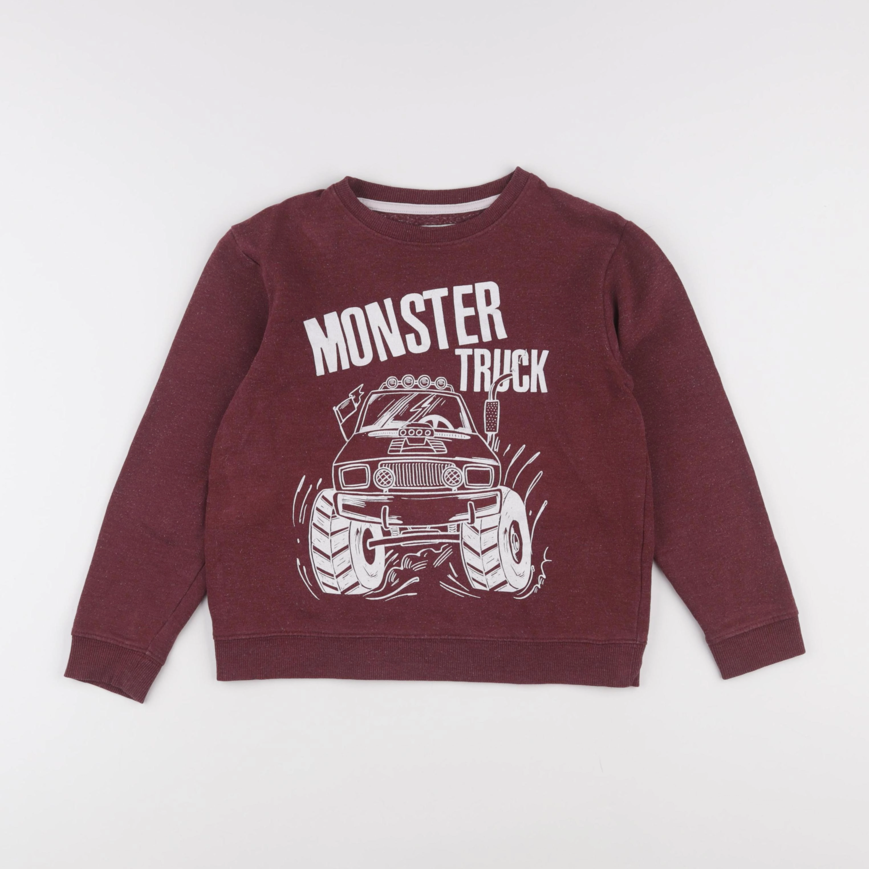 Vertbaudet - sweat violet - 10 ans