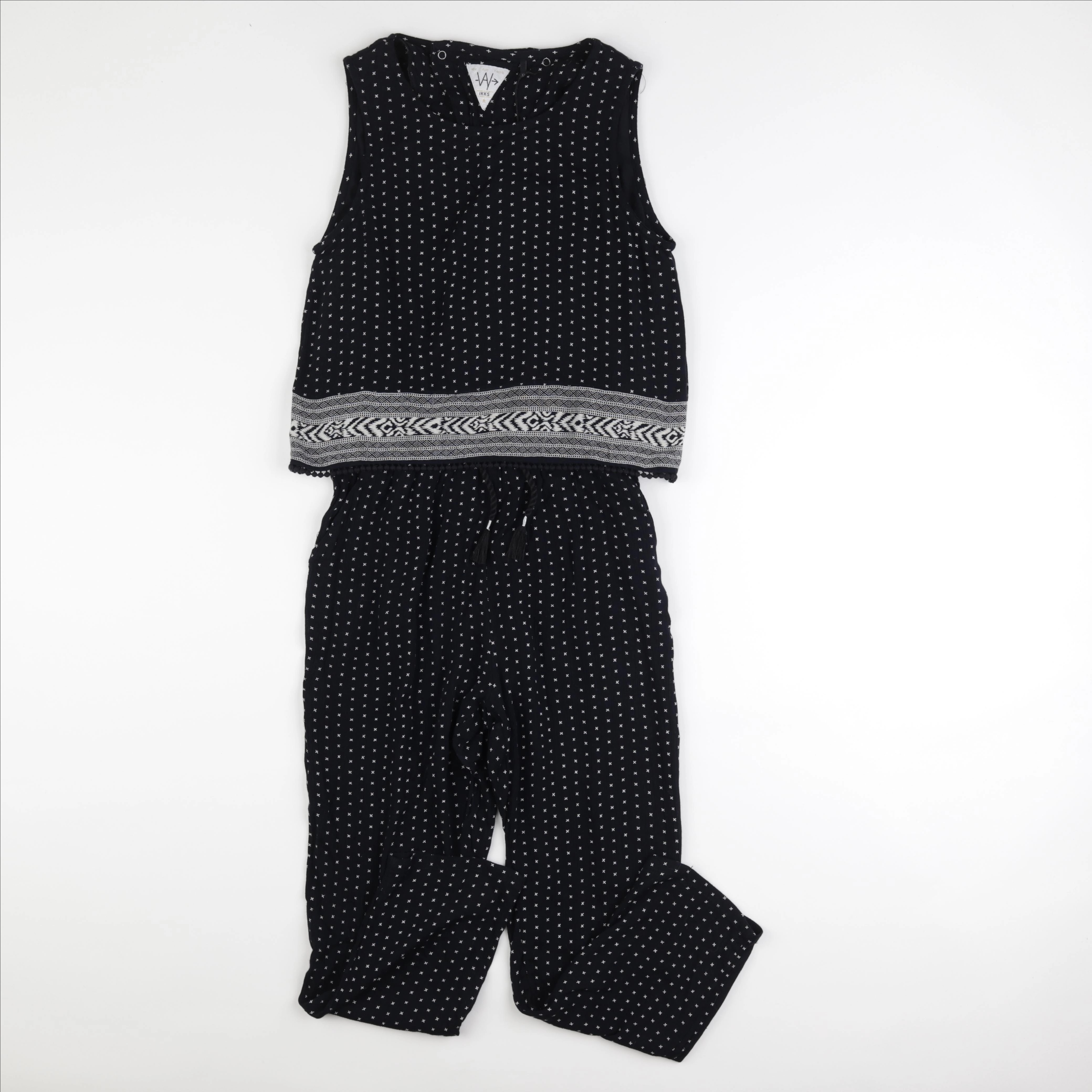 IKKS - combinaison noir - 12 ans