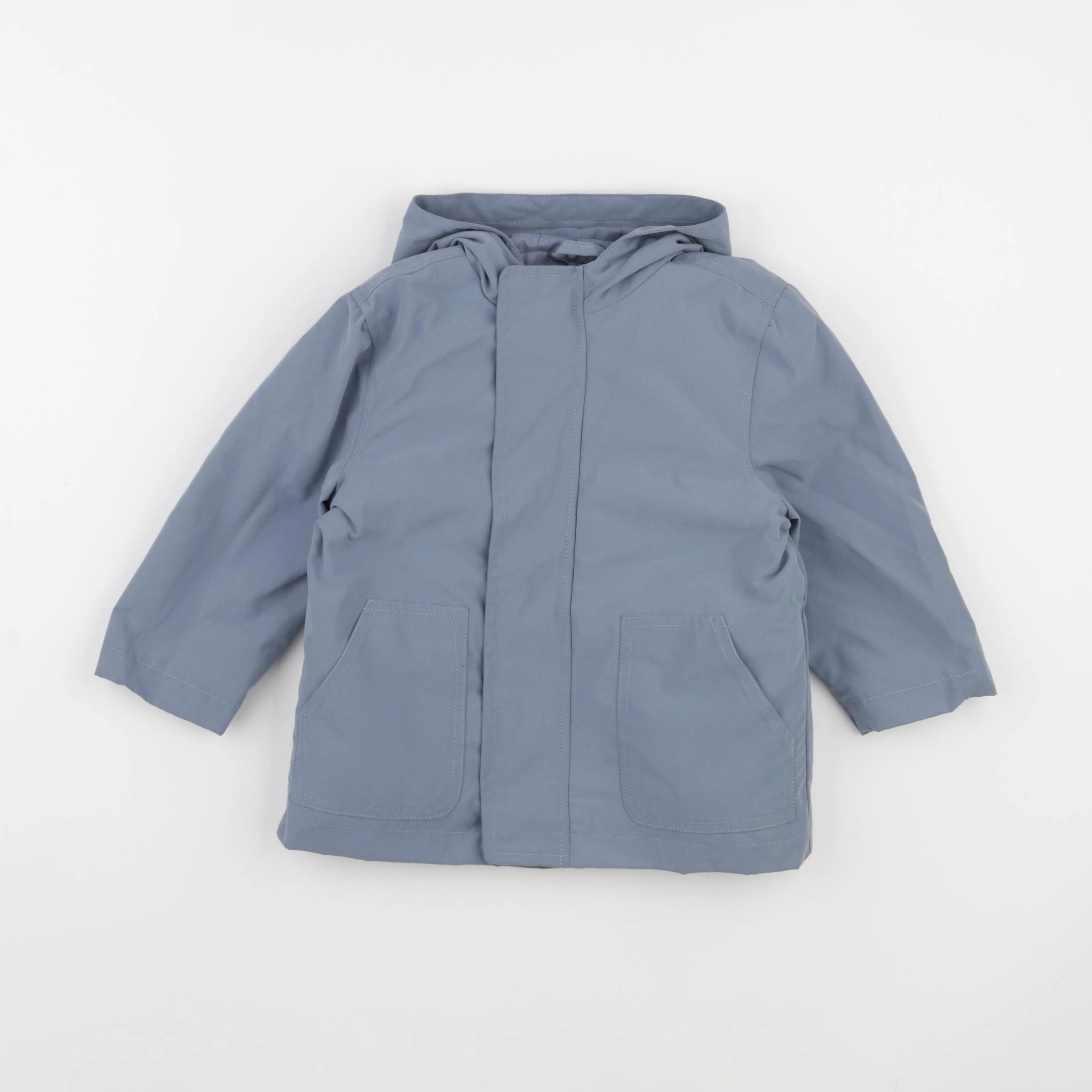 Vertbaudet - parka bleu - 24 mois
