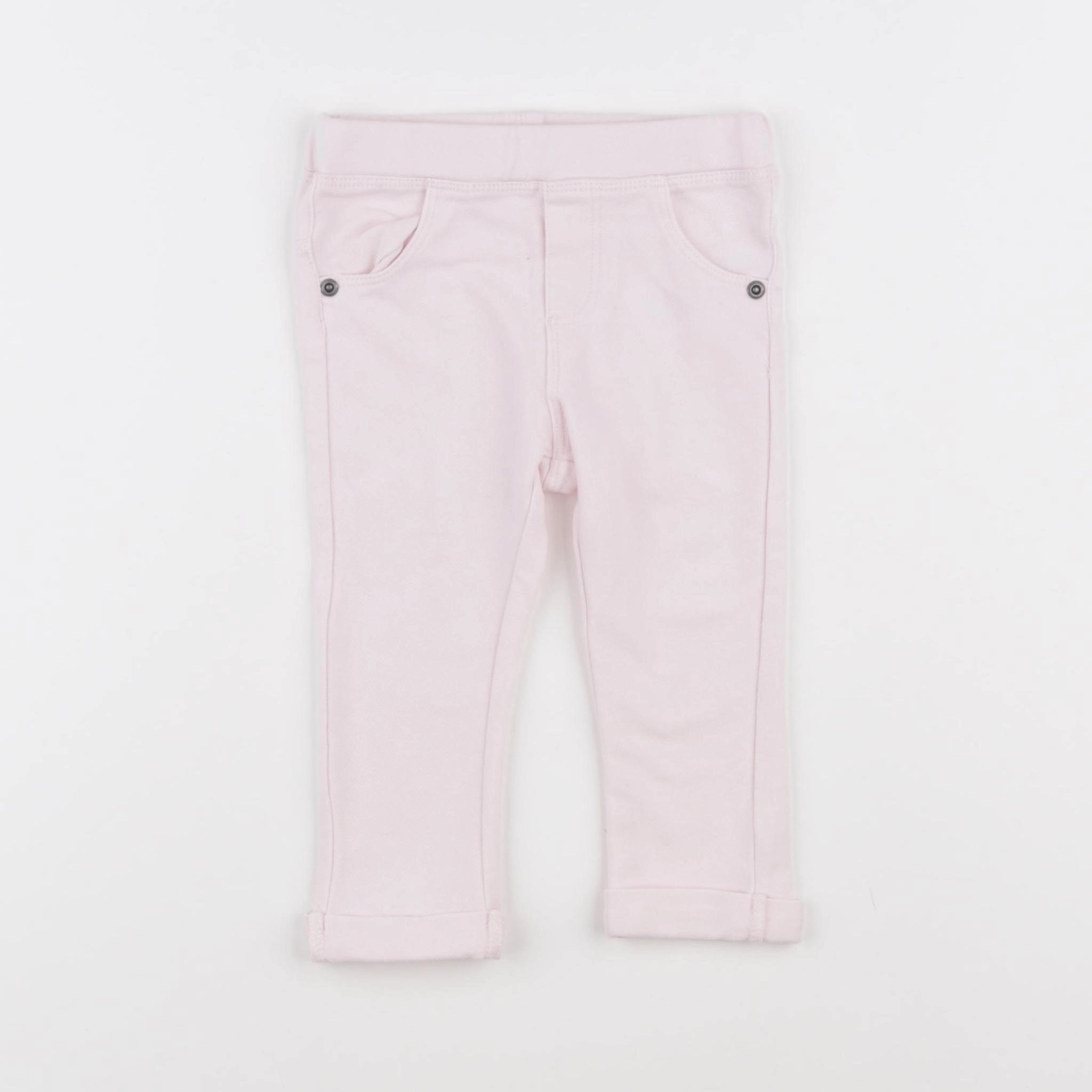 Vertbaudet - jegging rose - 18 mois