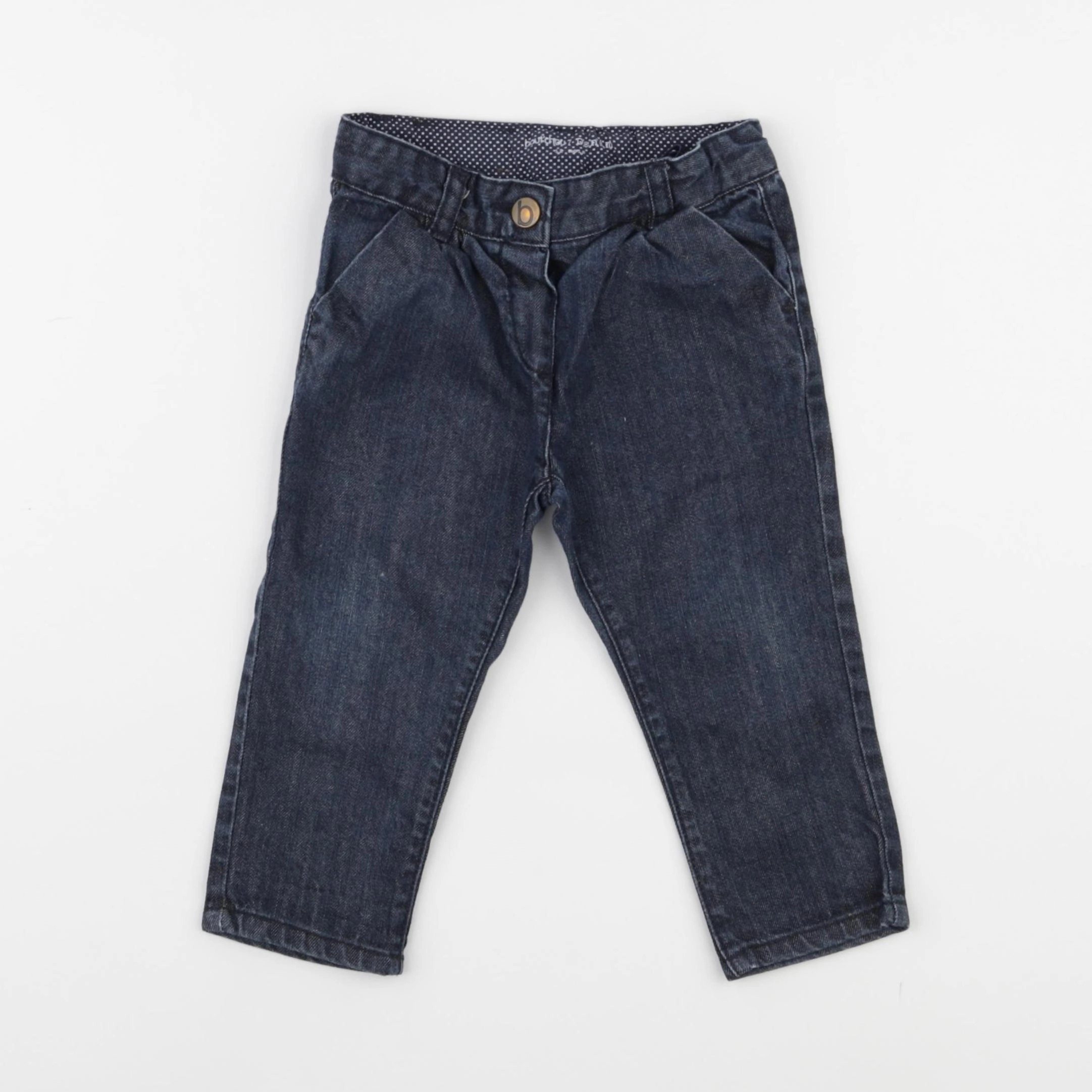 Boutchou - jean bleu - 12 mois