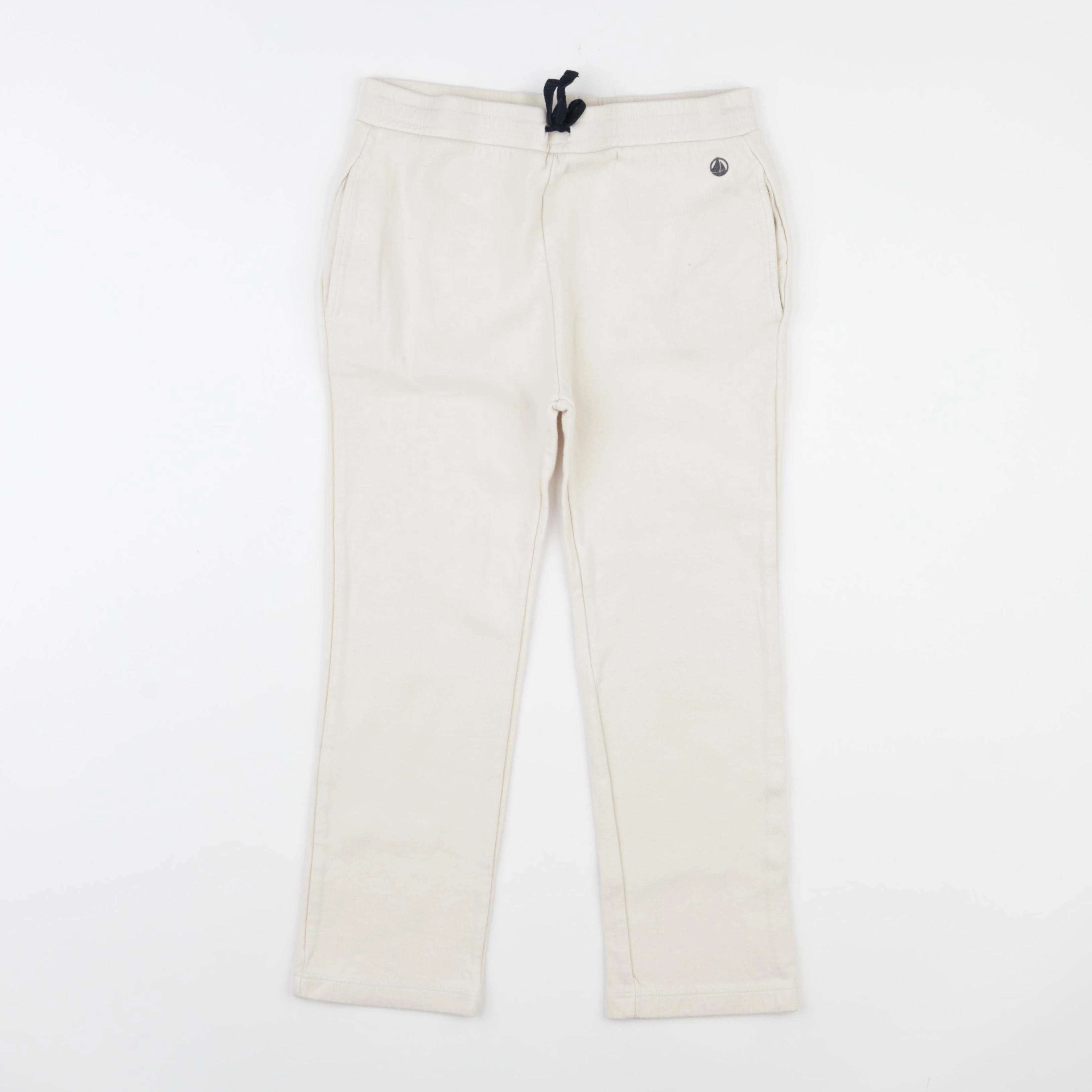 Petit Bateau - jogging beige - 8 ans