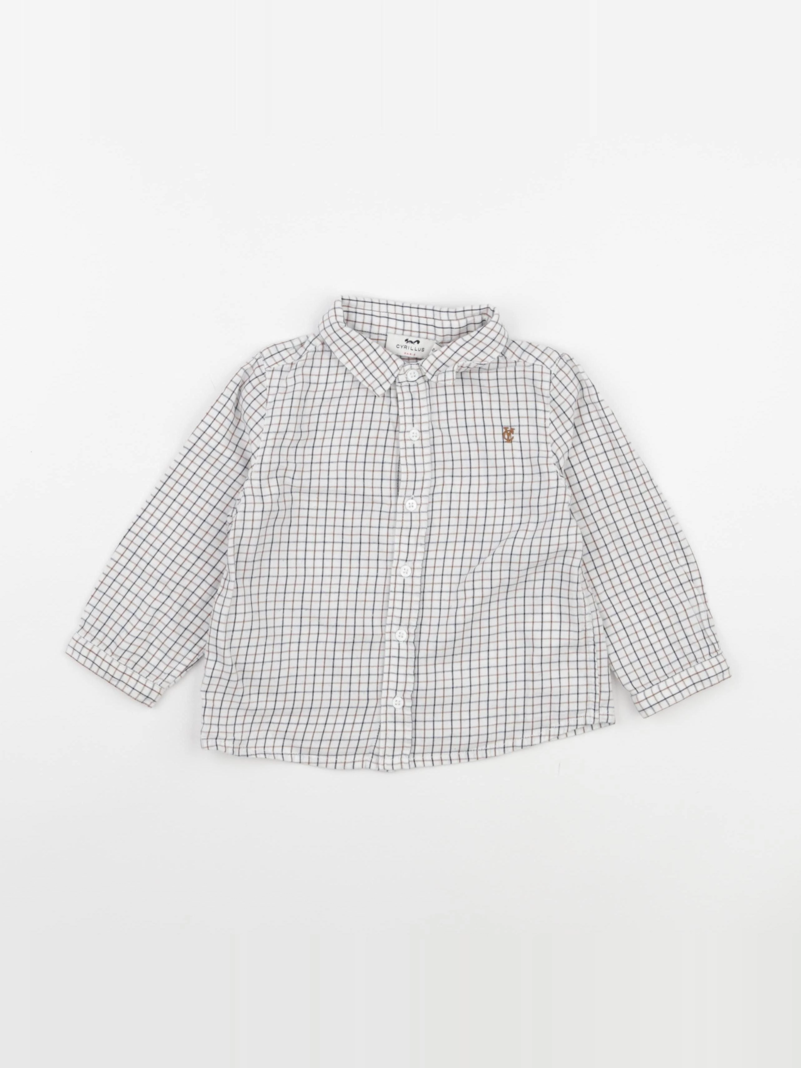 Cyrillus - chemise blanc - 24 mois