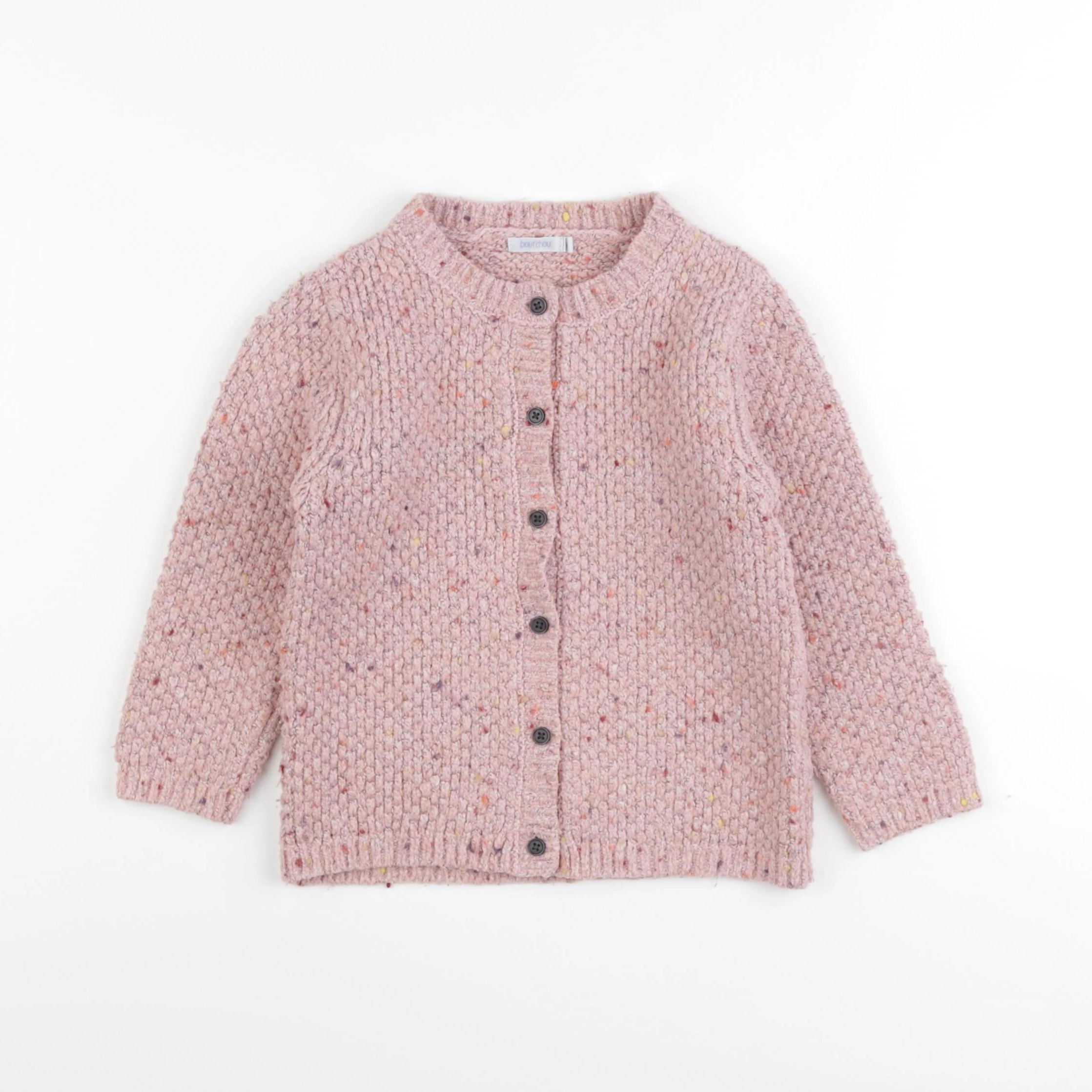 Boutchou - gilet rose - 36 mois