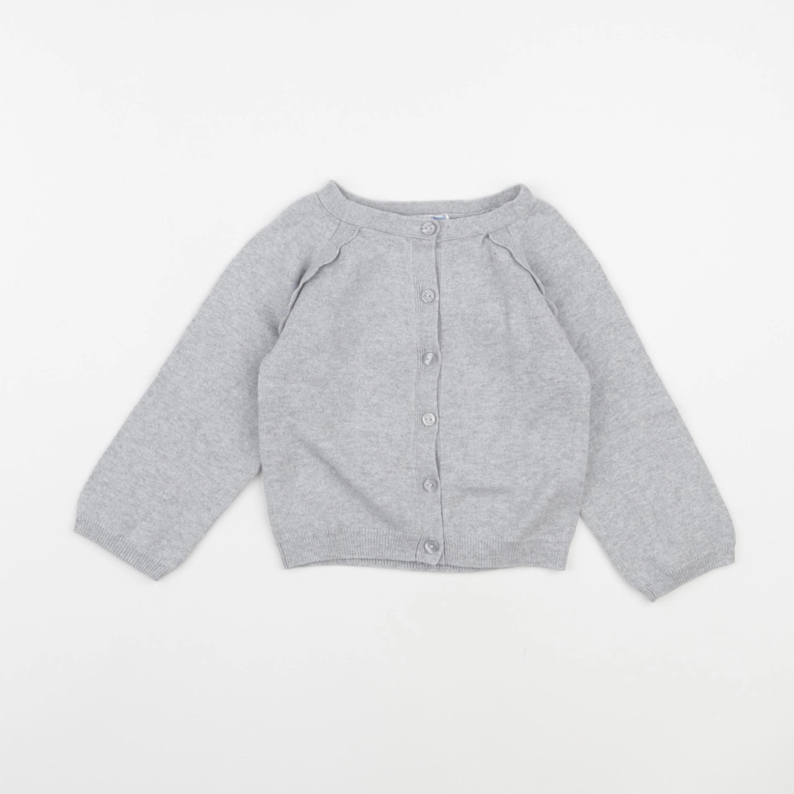 Jacadi - gilet gris - 36 mois