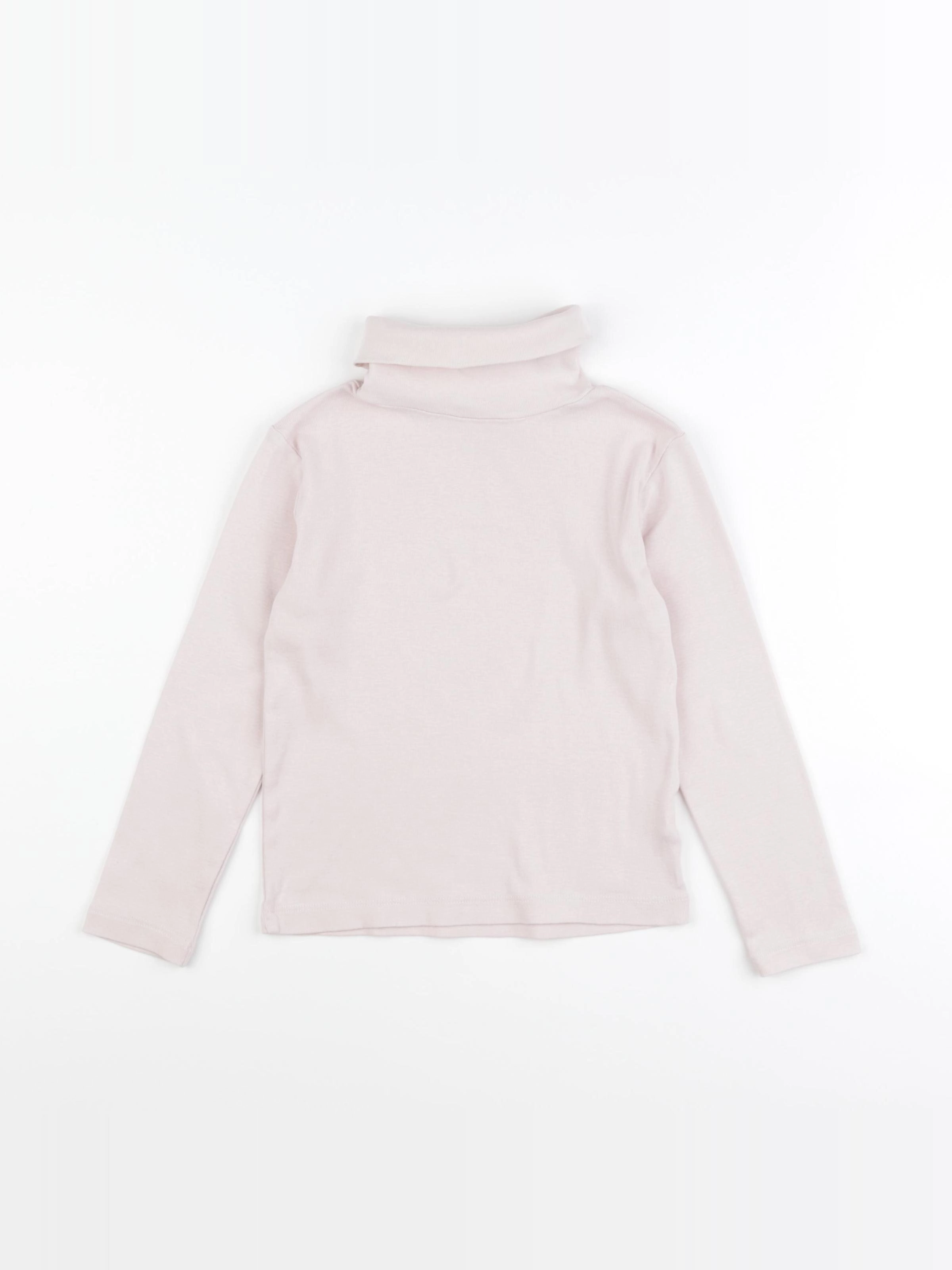 Monoprix - sous-pull rose - 6 ans