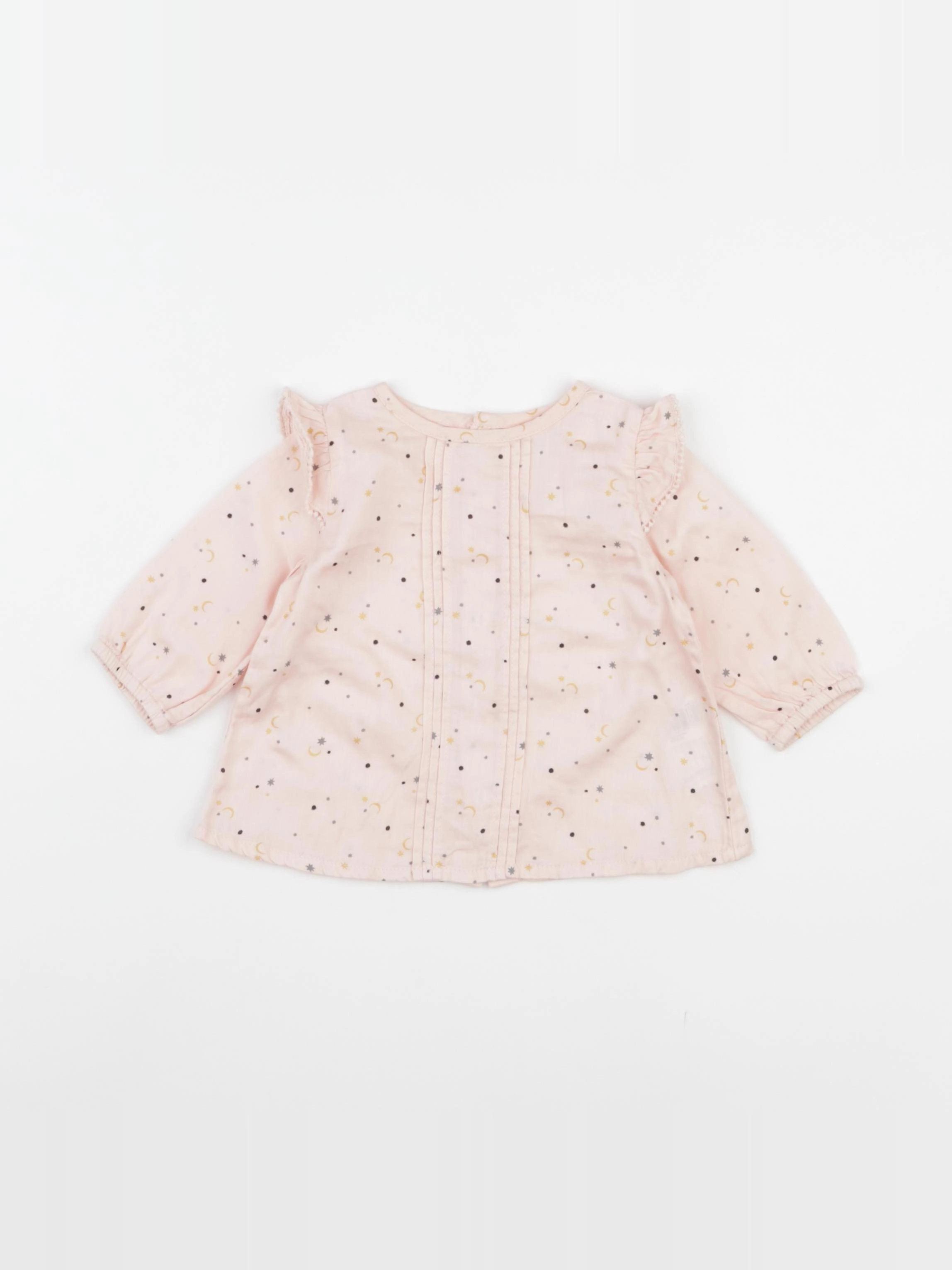 Boutchou - blouse rose - 6 mois