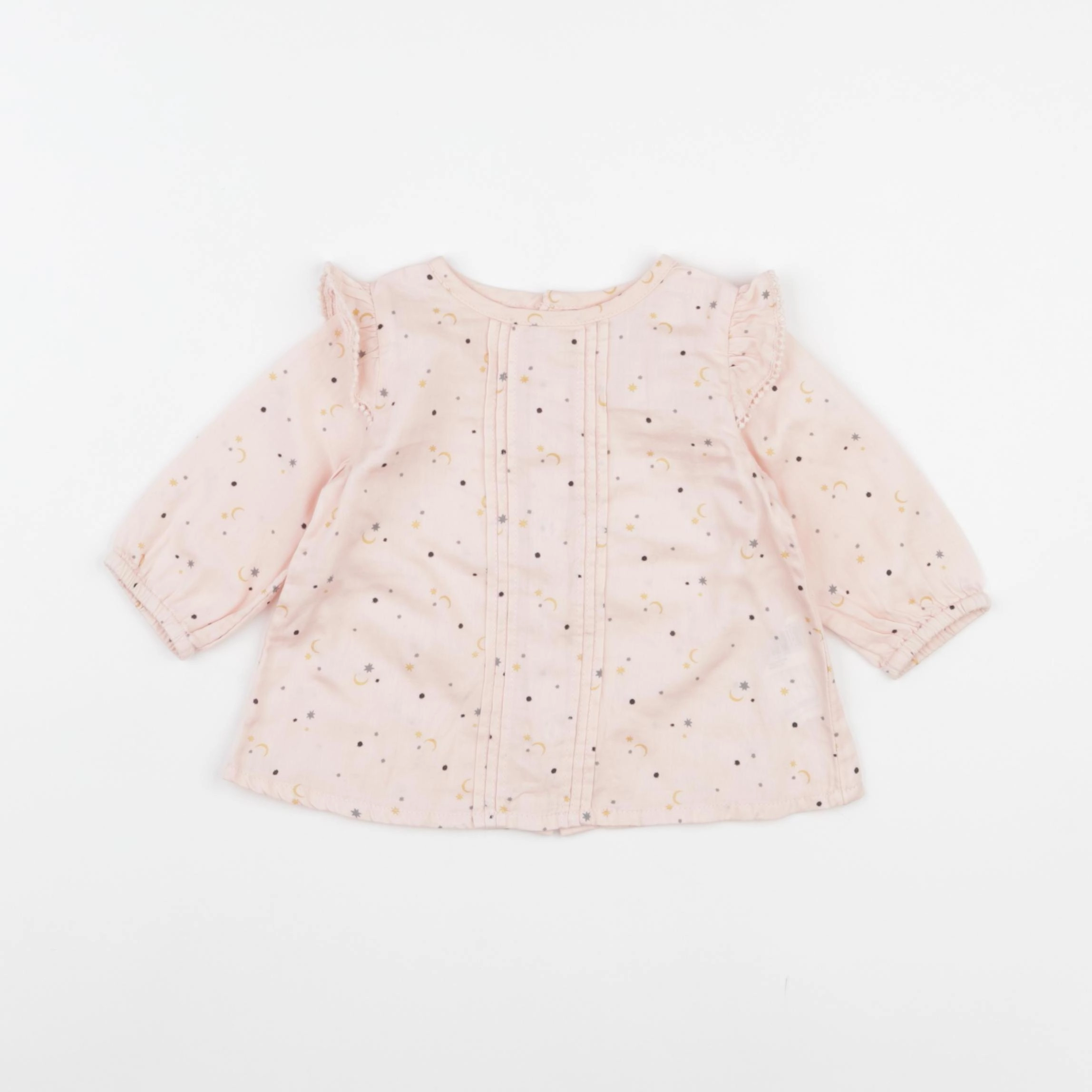 Boutchou - blouse rose - 6 mois