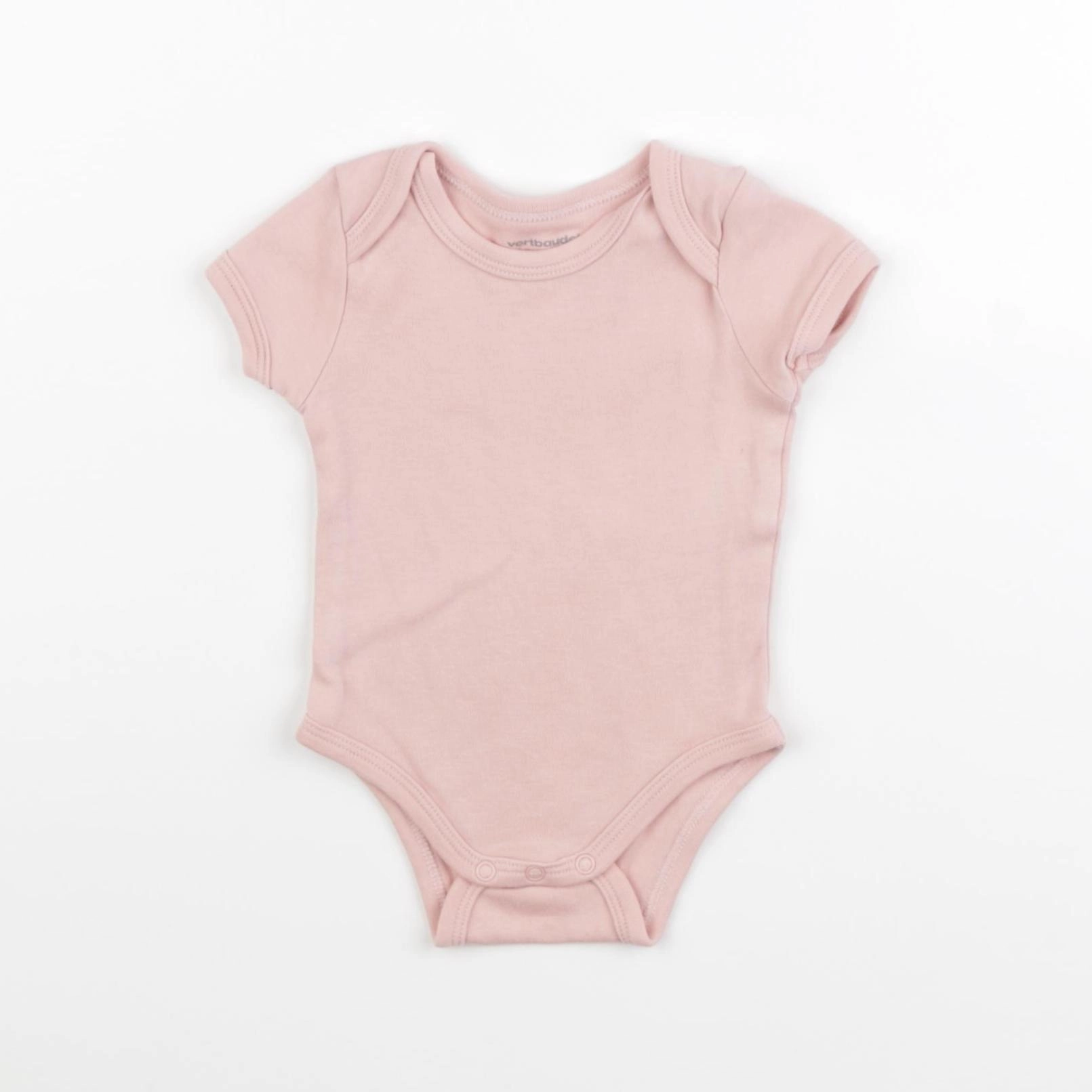 Vertbaudet - body rose - 3 mois