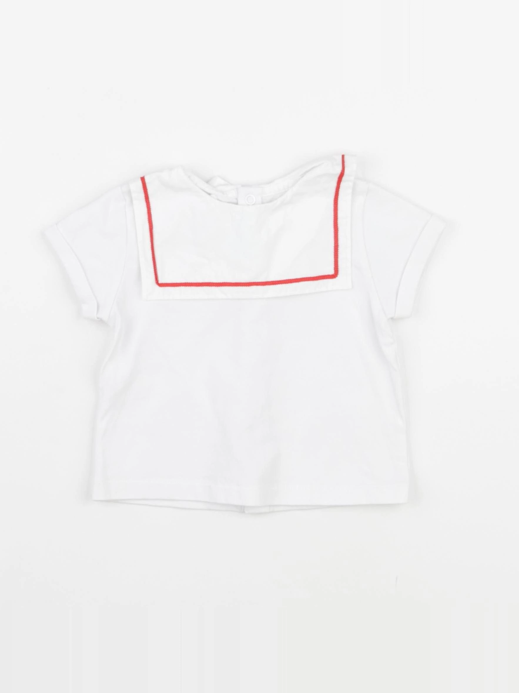 Jacadi - blouse blanc - 12 mois