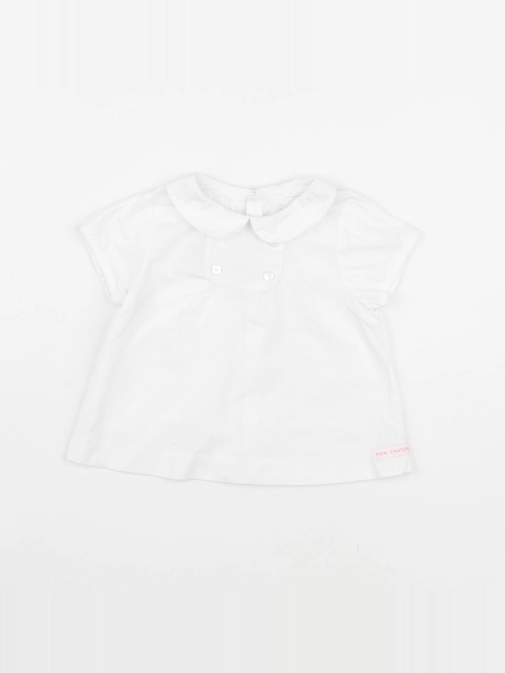 Jacadi - blouse blanc - 12 mois