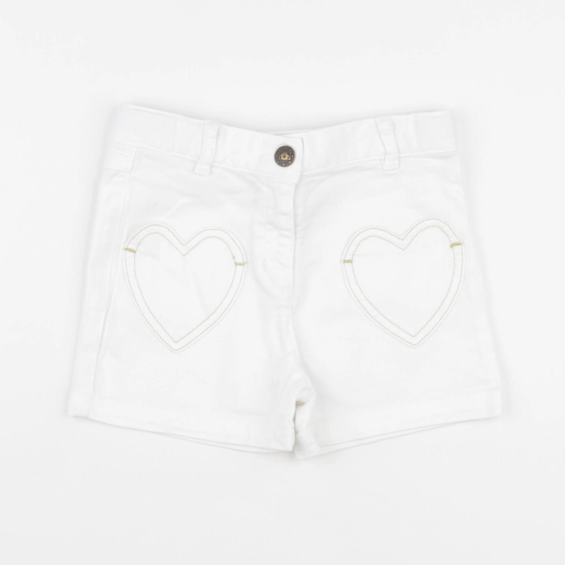 Bonton - short blanc - 6 ans