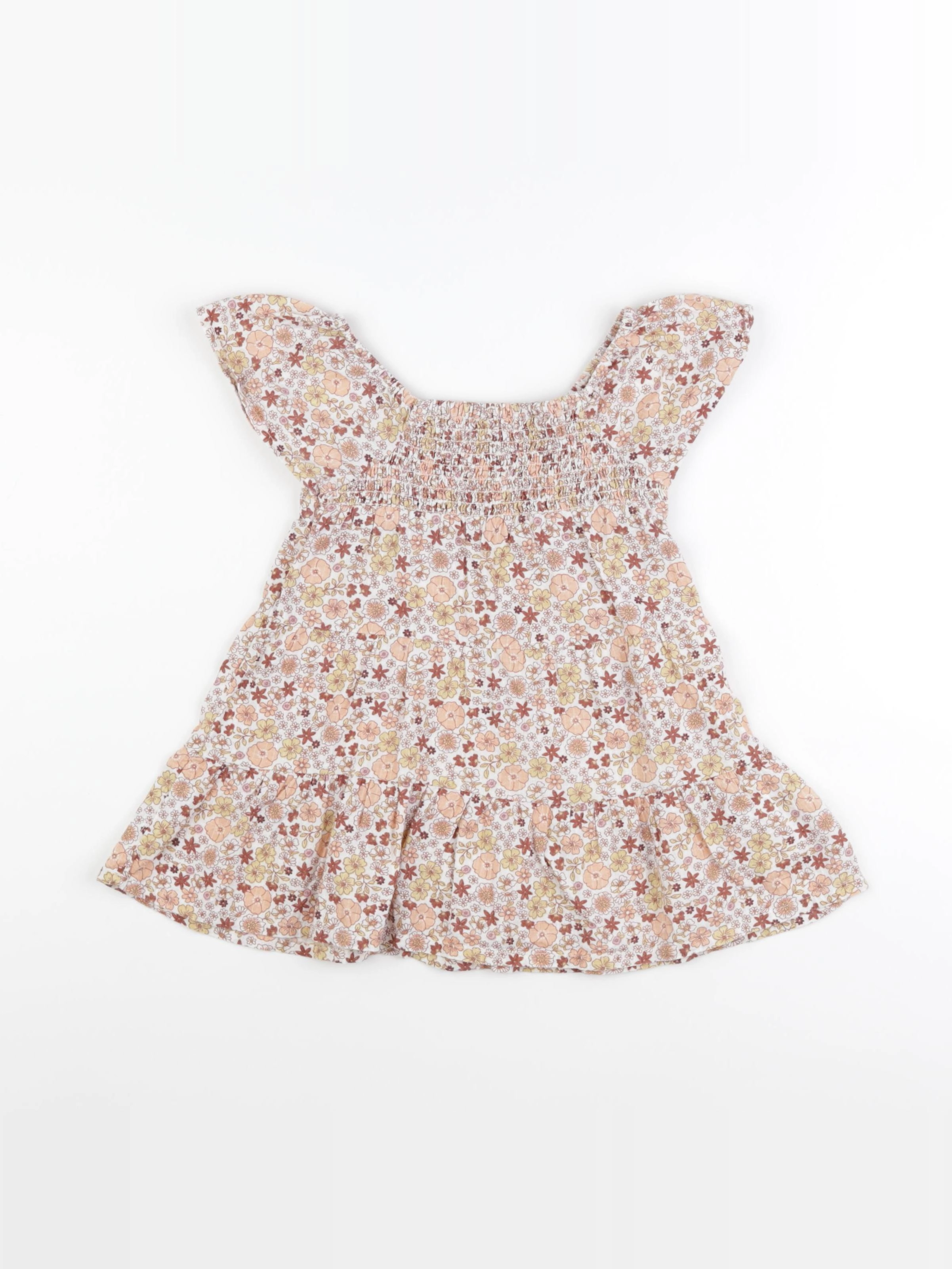 Vertbaudet - robe multicolore - 3 ans